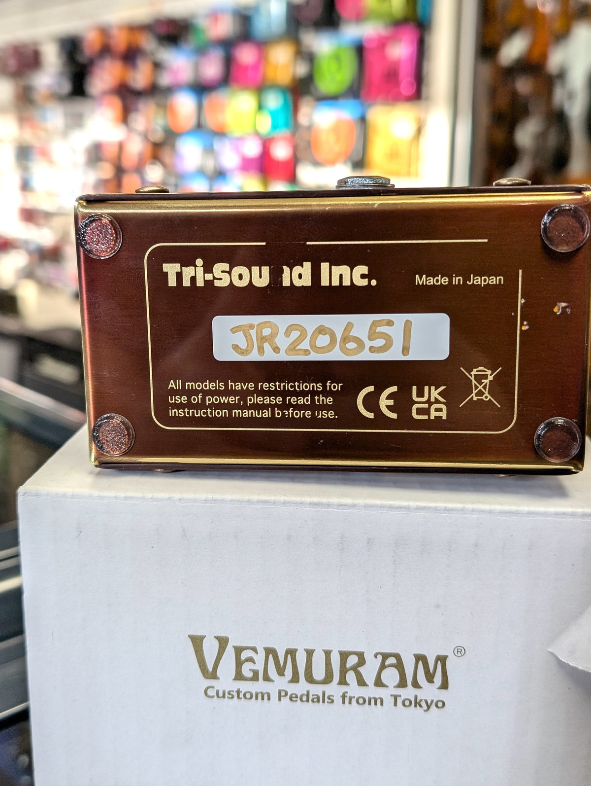 Vemuram Jan Ray Overdrive Pedal w/Box (Used)