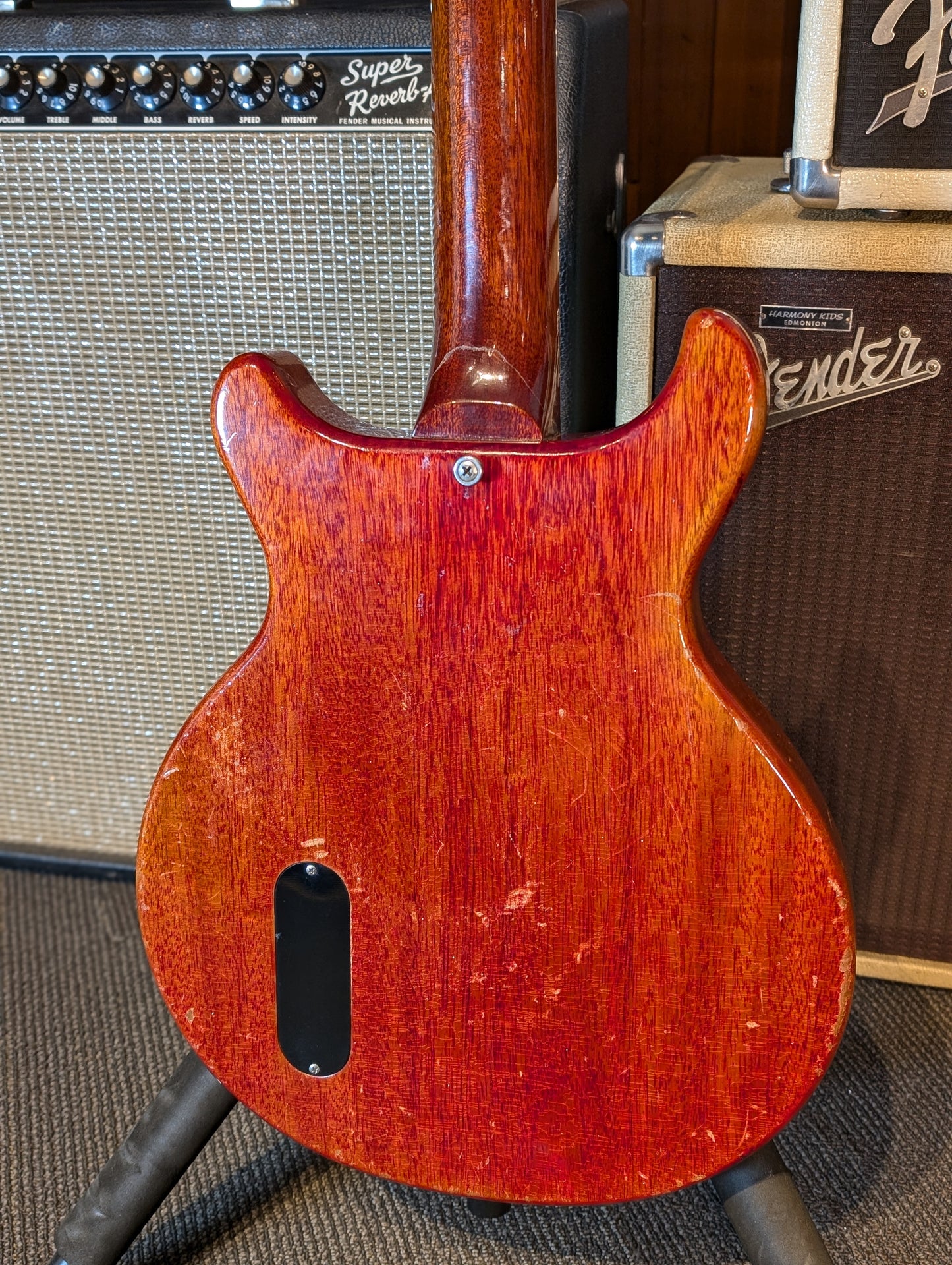 Gibson Les Paul Junior Electric Guitar w/Case - Cherry Red (1959)