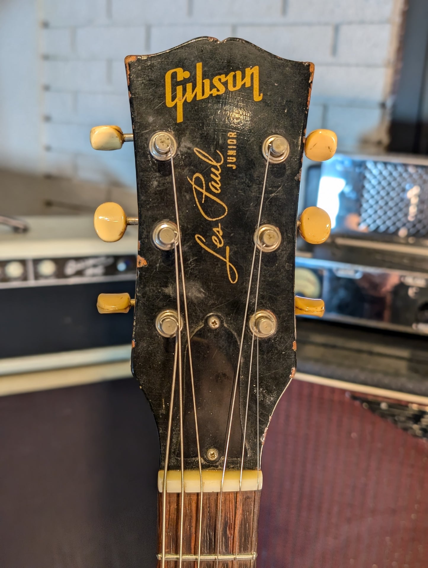 Gibson Les Paul Junior Electric Guitar w/Case - Cherry Red (1959)