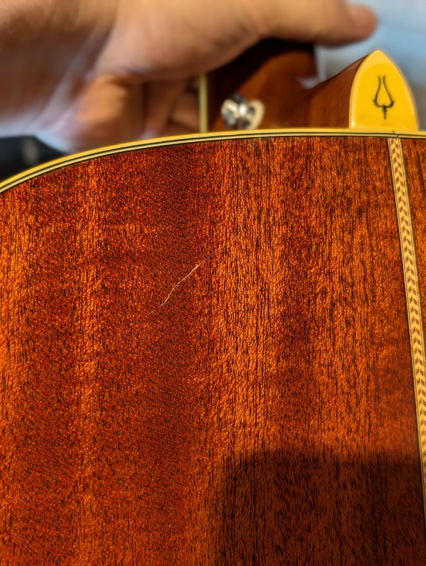 Yamaki Y40D Woodcraft Dreadnought Acoustic Guitar (Late 1970's)
