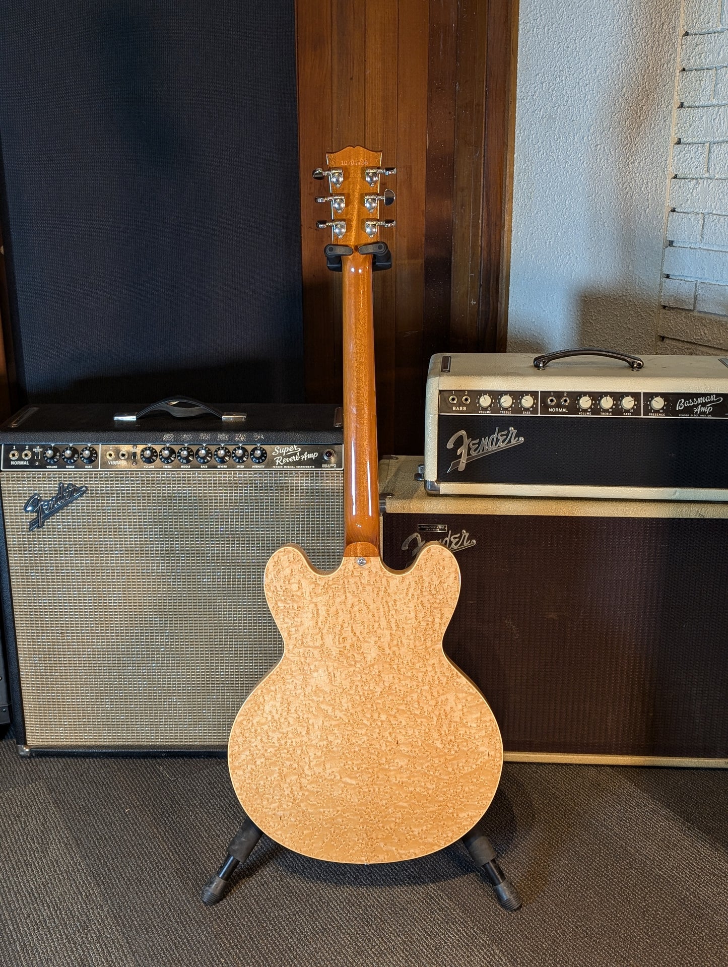 Gibson Limited Edition ES-335 Dot Birdseye Maple Semi-Hollow Electric Guitar w/Case - Natural (2011)