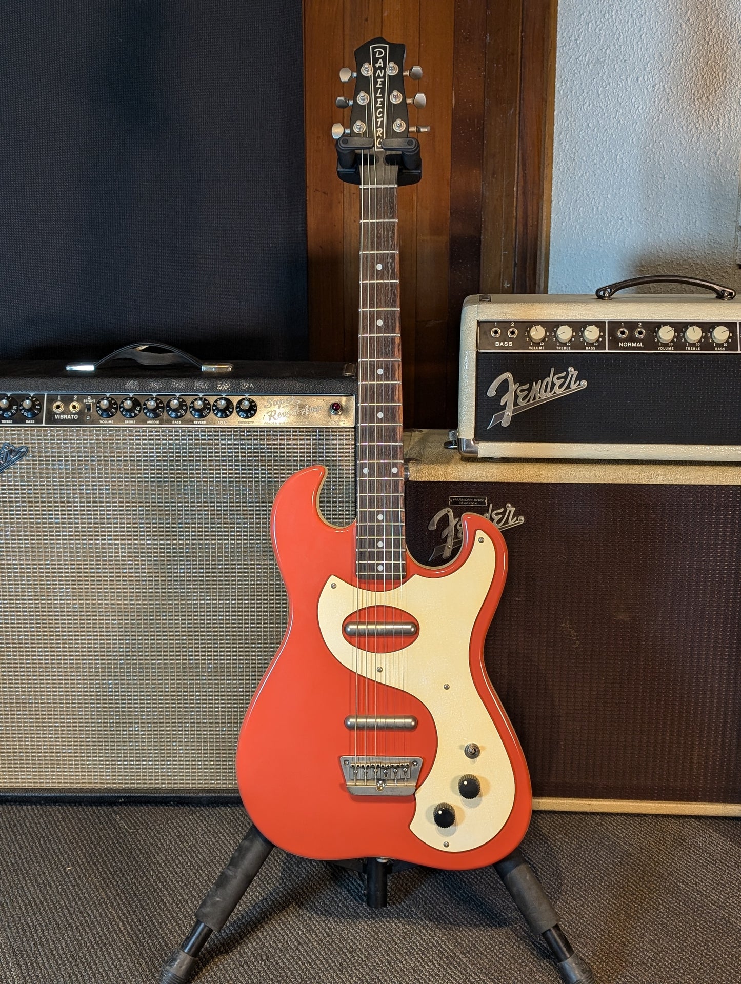 Danelectro '63 Dano Electric Guitar w/Case - Tangerine (Used)