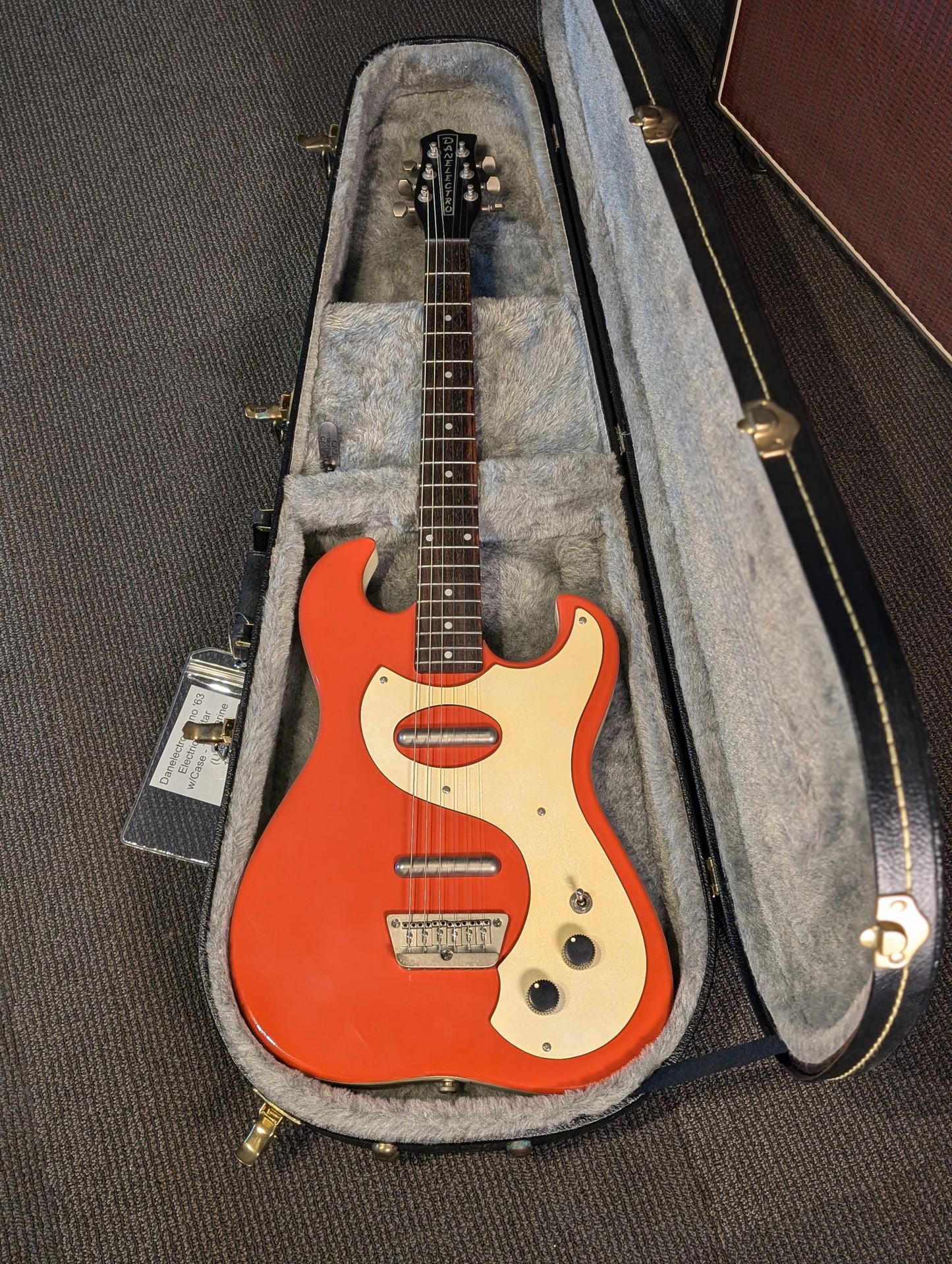 Danelectro '63 Dano Electric Guitar w/Case - Tangerine (Used)