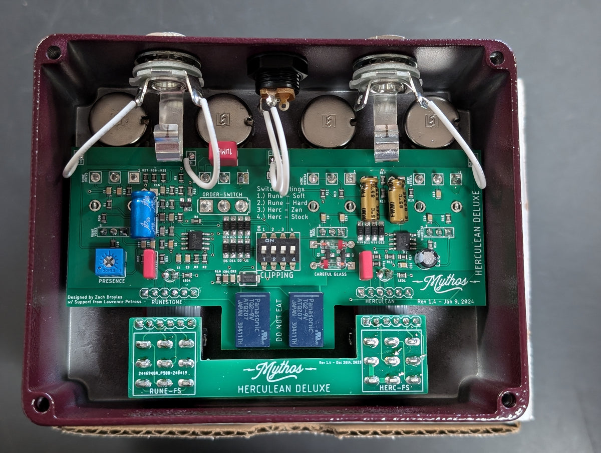 Mythos Herculean Deluxe Overdrive w/Box (2024)