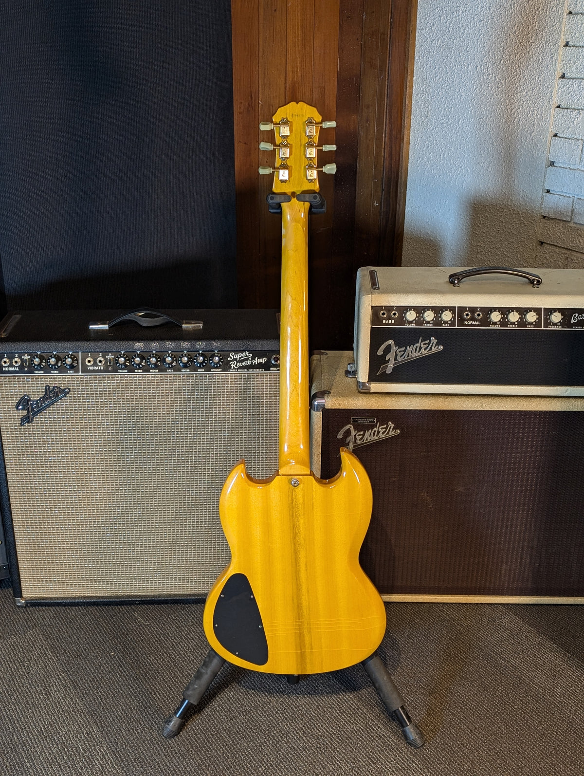 Epiphone G-400 Korina SG Electric w/Case - Natural Finish (1998)