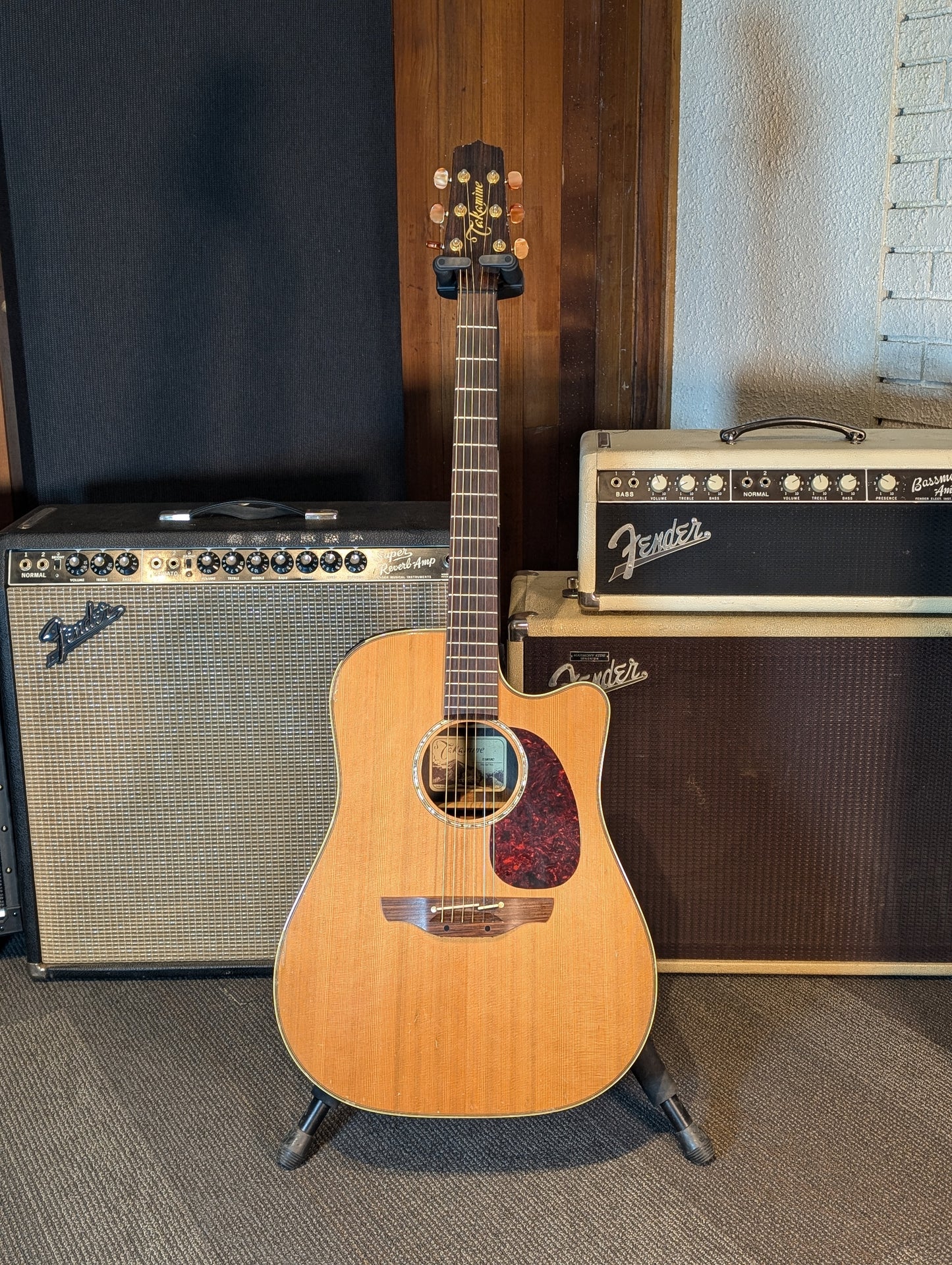 Takamine TAN15C Acoustic/Electric Guitar w/Case - Gloss Natural (2005)