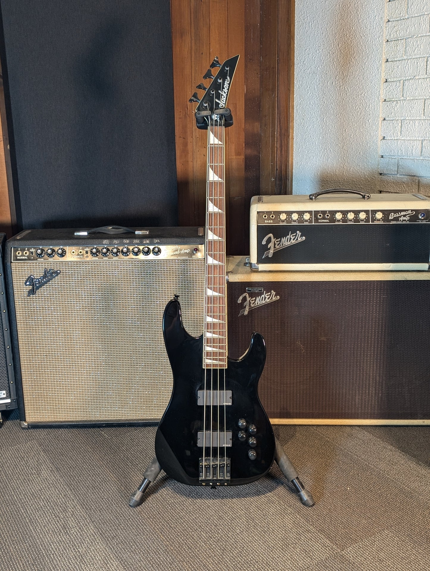 Jackson X Series Dave Ellefson Signature CB-X 4-String Bass Guitar - Black (2012)