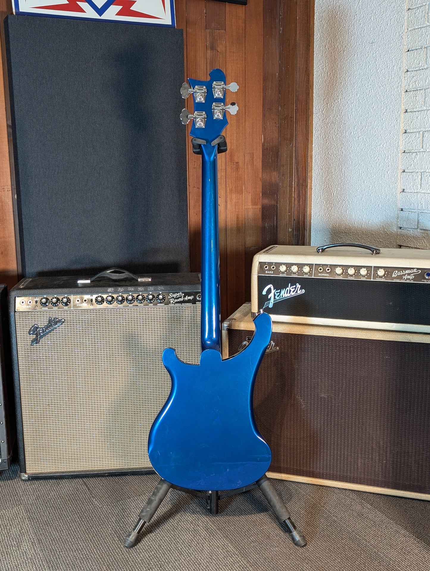 Rickenbacker 4003 4-String Electric Bass w/Case - Midnight Blue (2005)