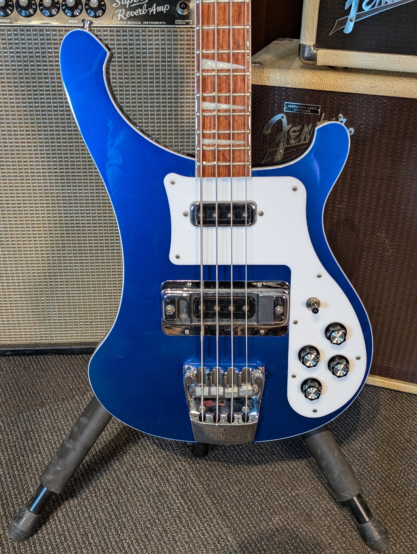 Rickenbacker 4003 4-String Electric Bass w/Case - Midnight Blue (2005)