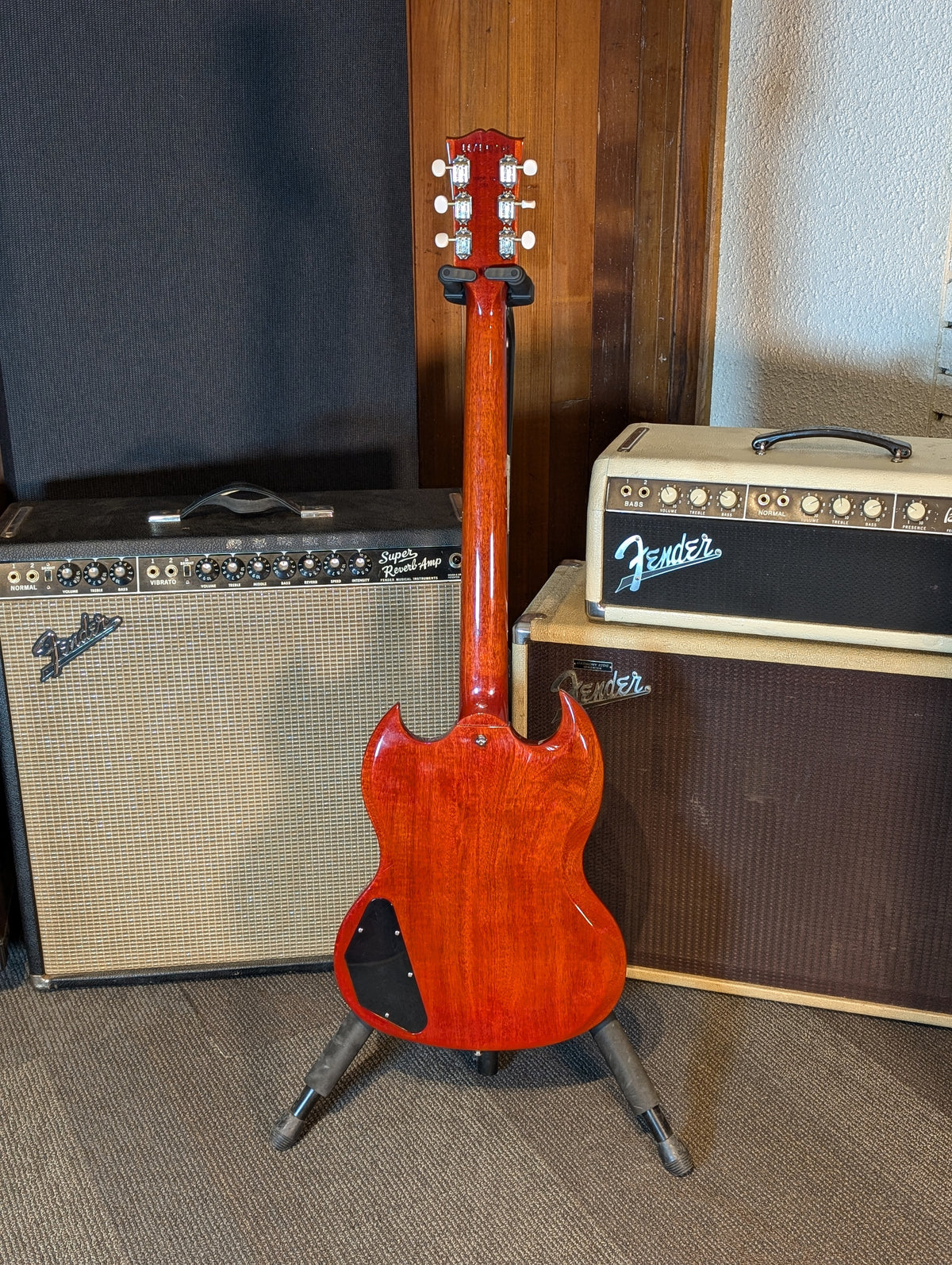 Gibson SG Junior Electric Guitar w/Case - Vintage Cherry (2019)