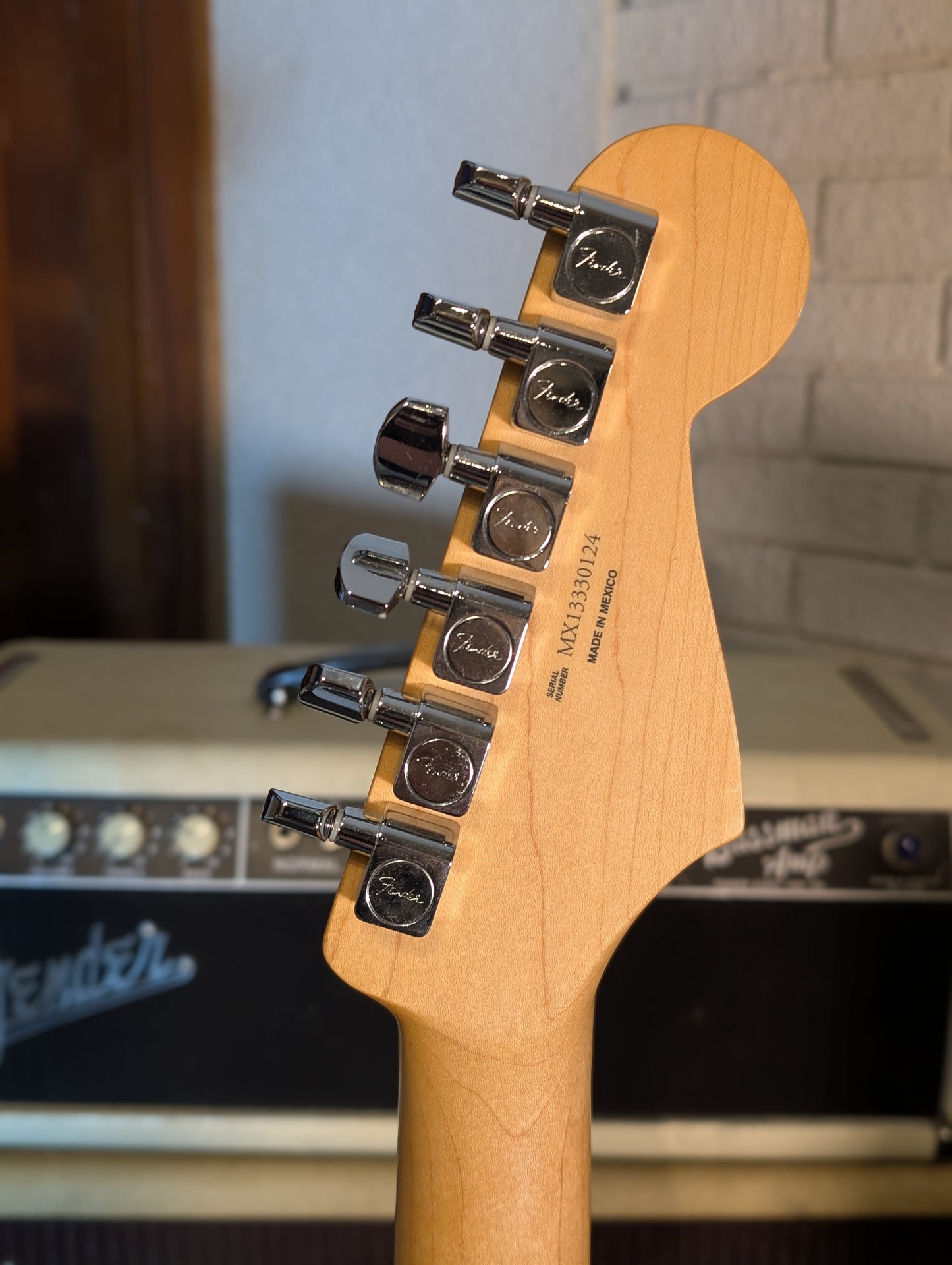 Fender Standard Stratocaster Plus Top Left Handed Electric Guitar w/Case - Tobacco Sunburst (2013)