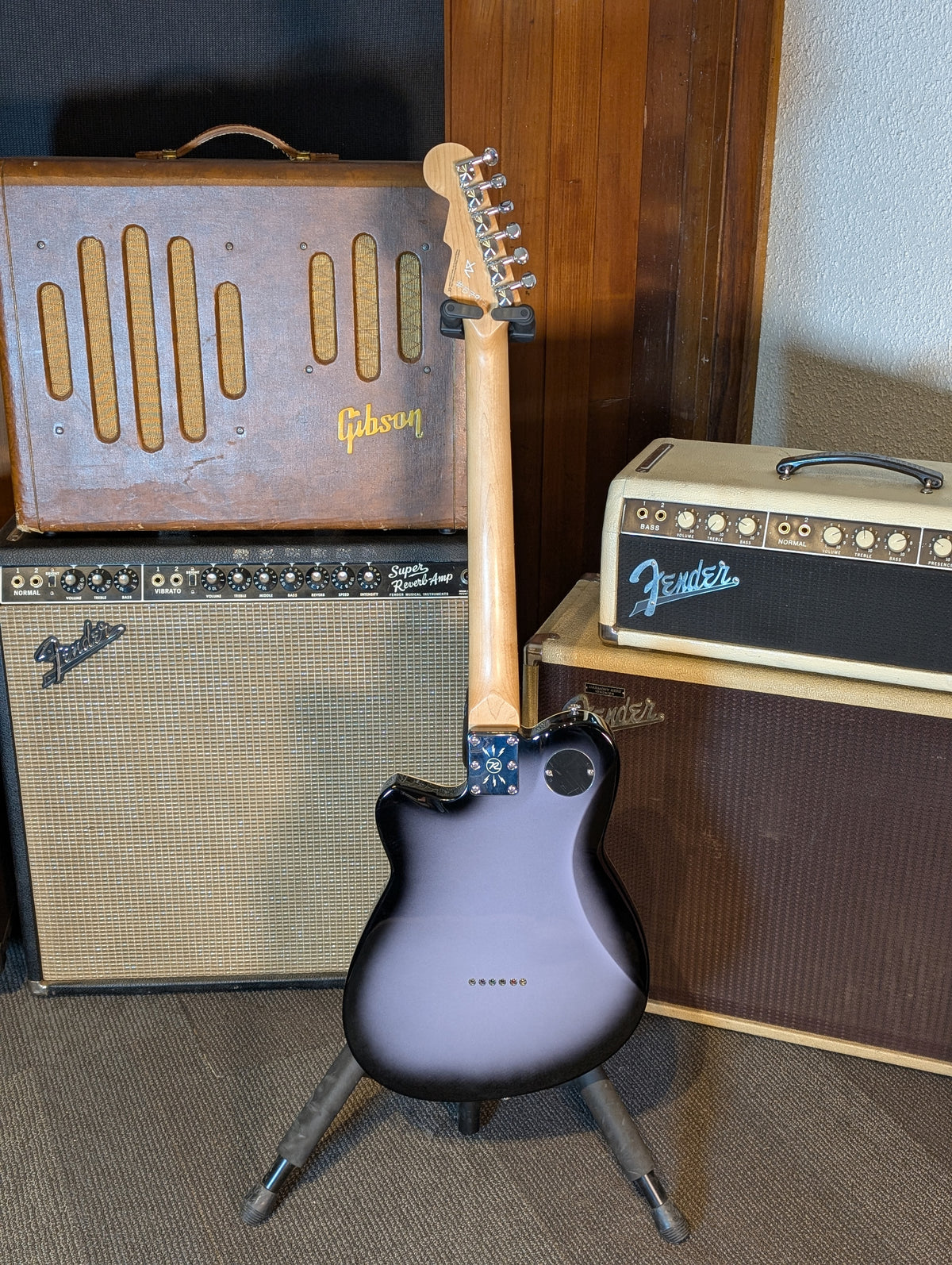 Reverend Crosscut Electric Guitar - Periwinkle Burst (Used)