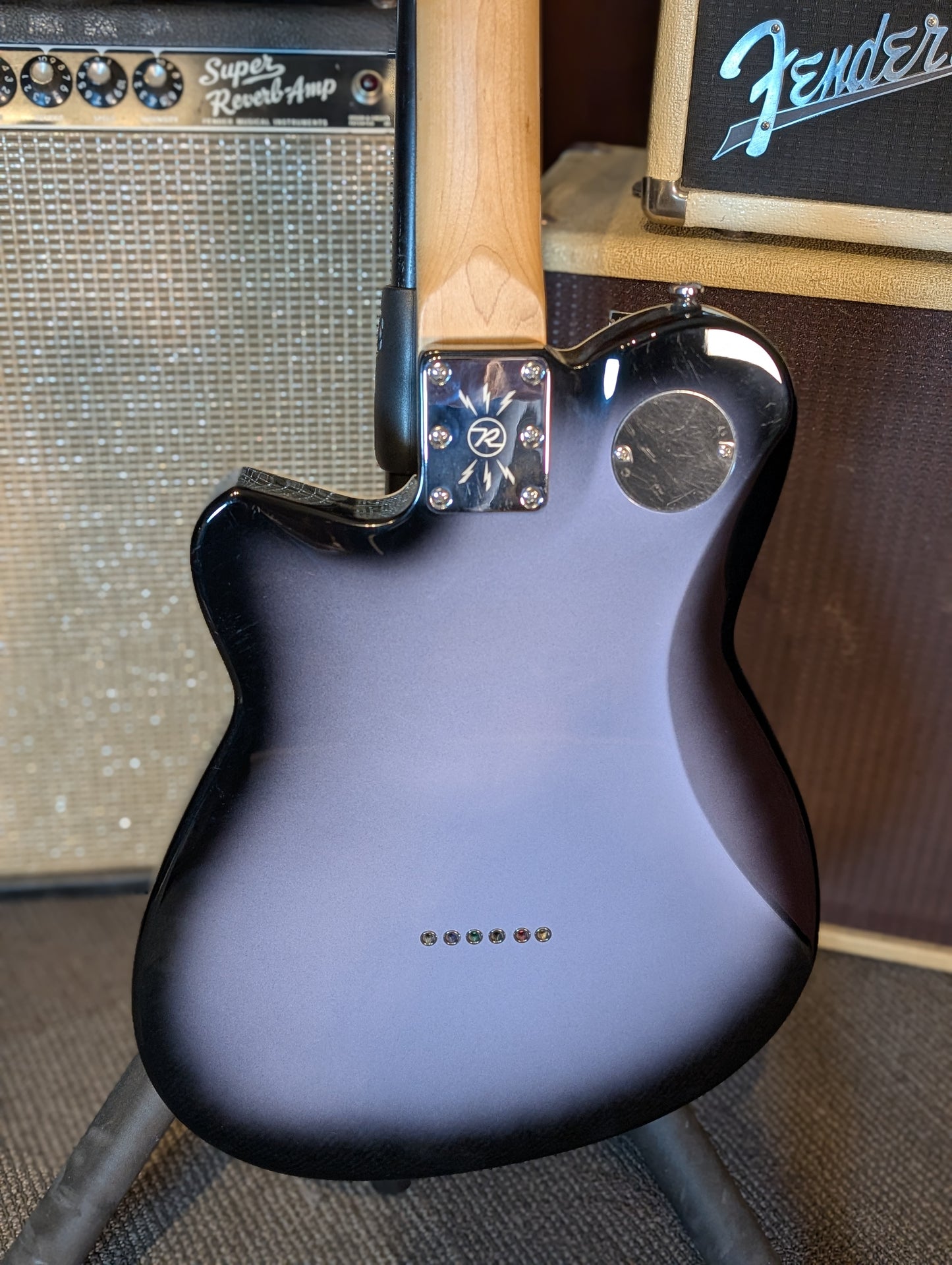 Reverend Crosscut Electric Guitar - Periwinkle Burst (Used)