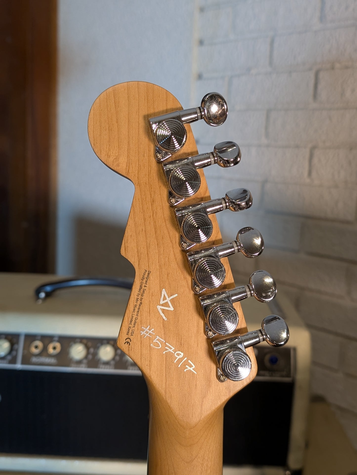 Reverend Crosscut Electric Guitar - Periwinkle Burst (Used)