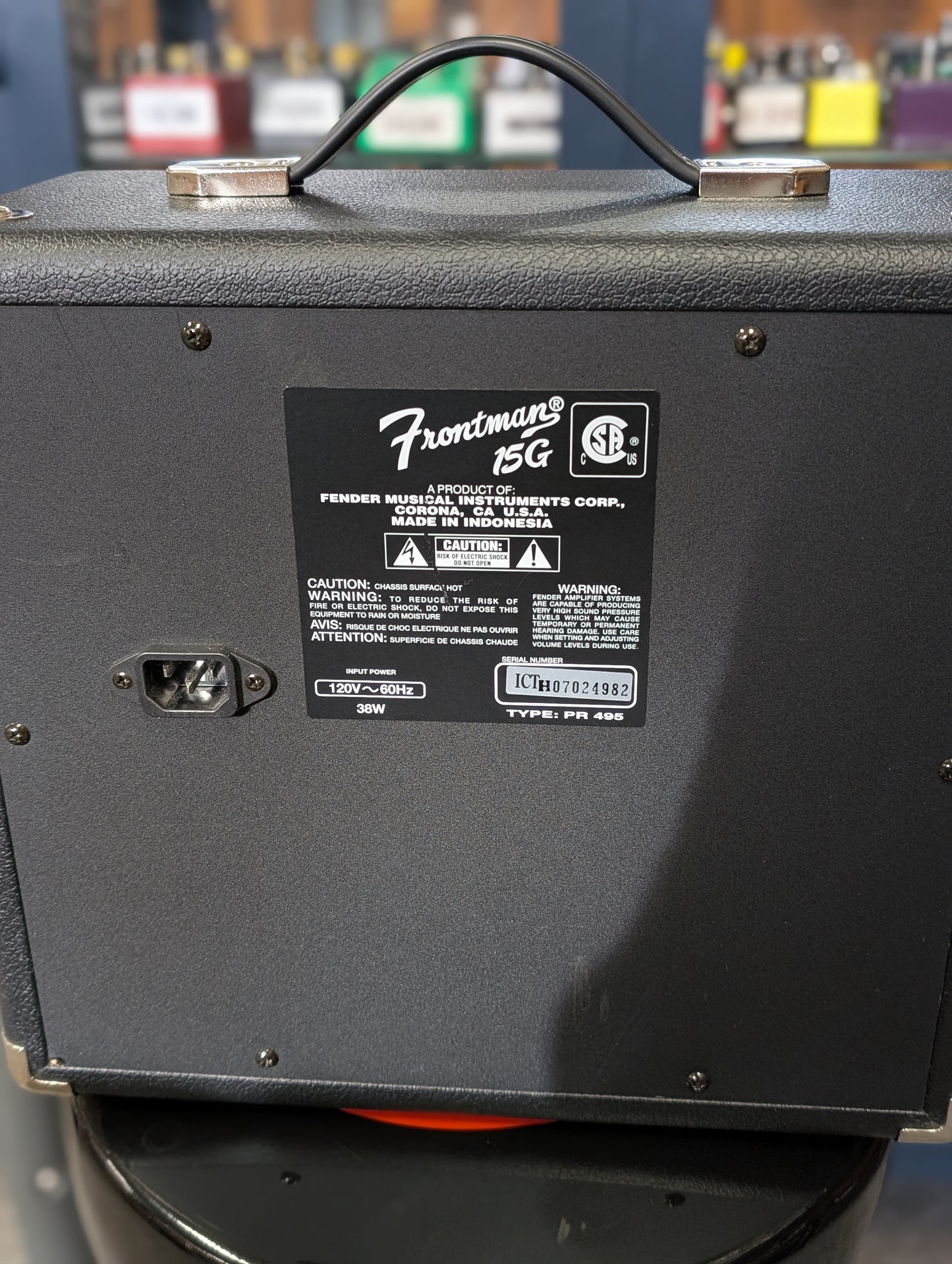 Fender Frontman 15G 15w Combo Amp (Used)