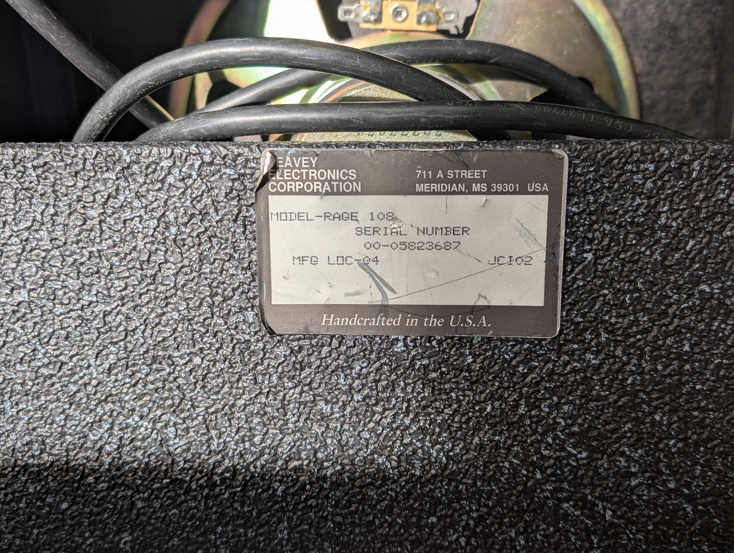 Peavey Rage 108 1x8" 12w Combo Amp (1980's)