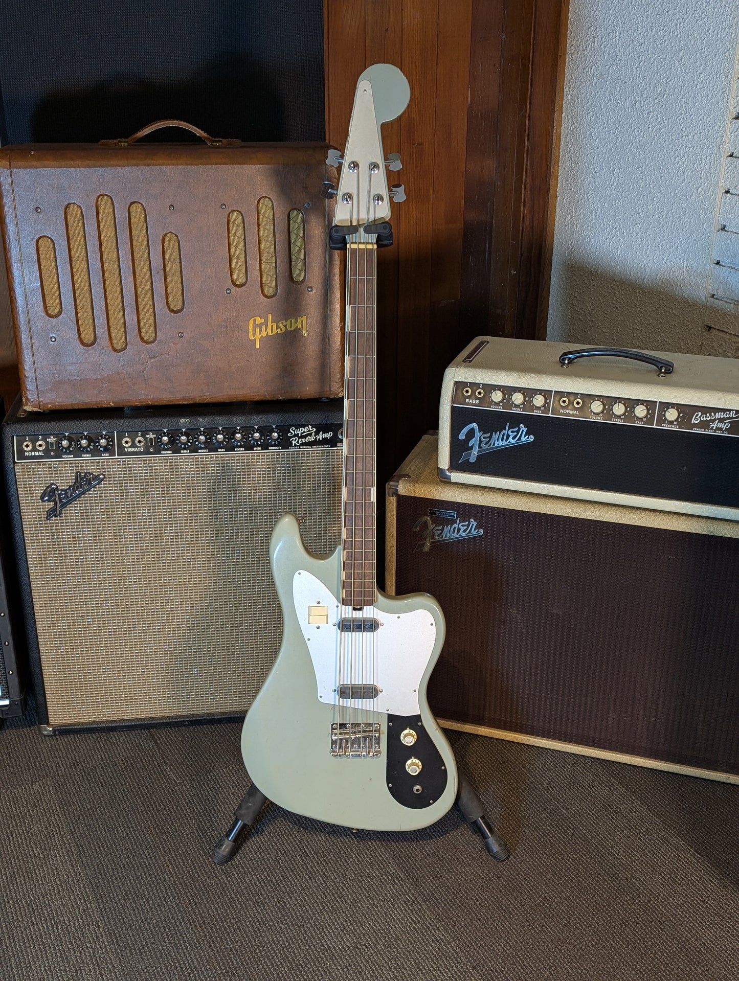 Teisco EB-200 4-String Short Scale Electric Bass (1960's)