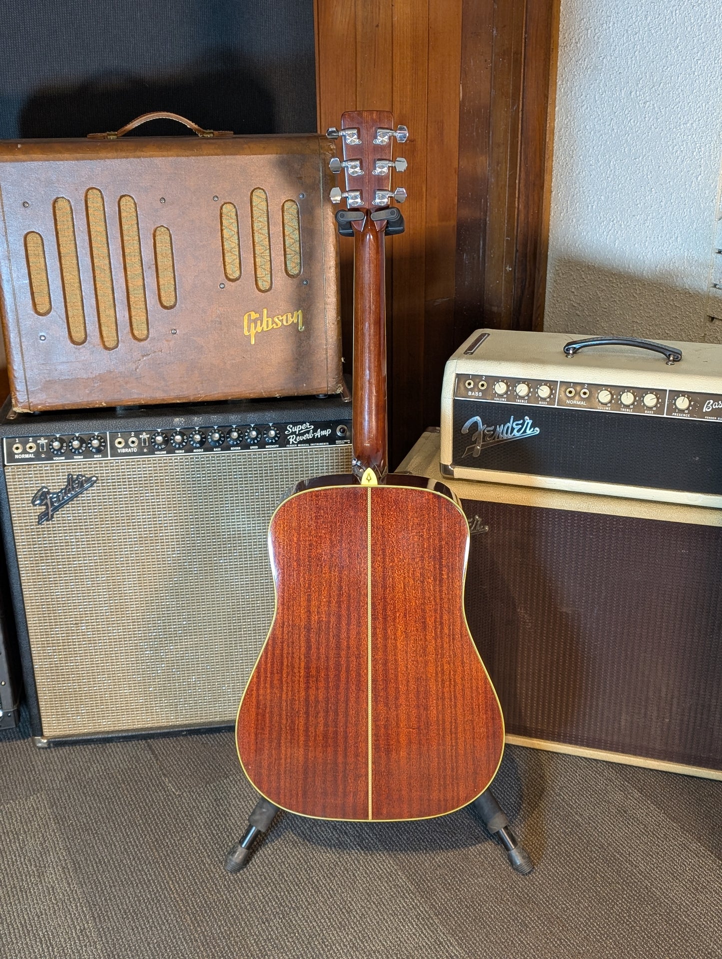 Yamaki Y40D Dreadnought Acoustic Guitar (Late 1970's)