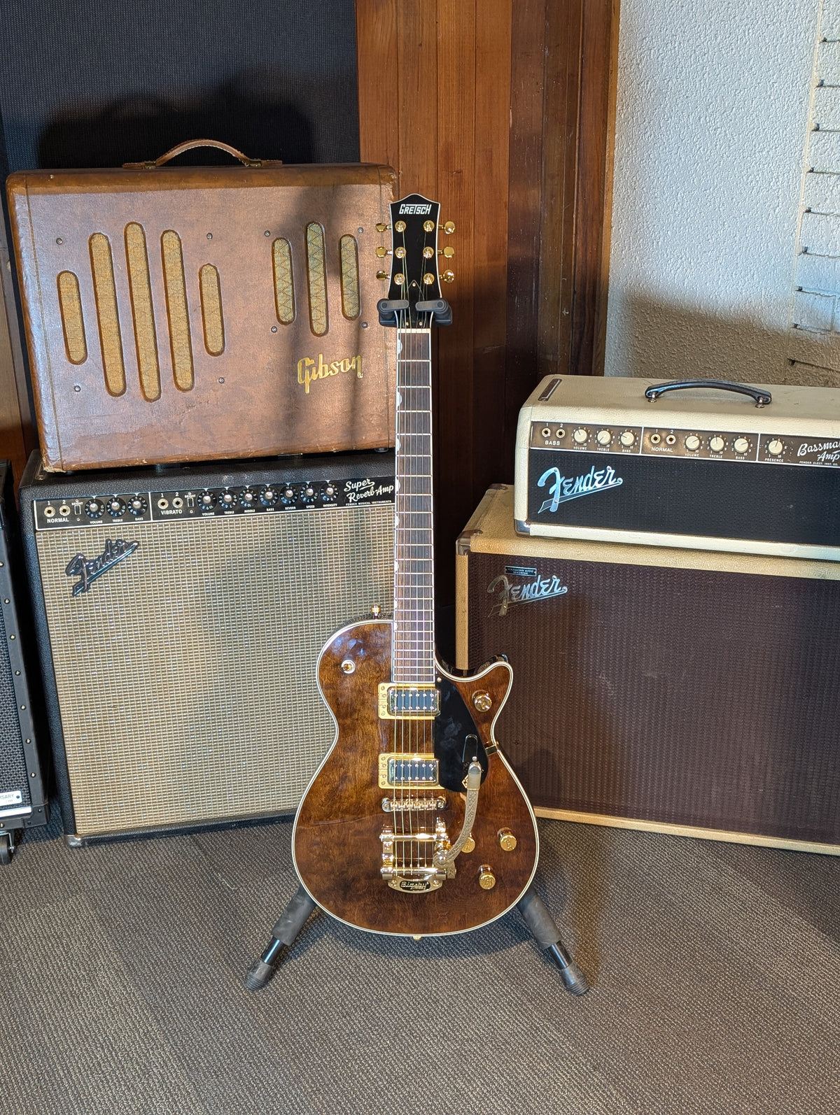 Gretsch FSR G5227TG Electromatic Jet BT Single-Cut w/Bigsby & Gig Bag - Imperial Stain (Used)