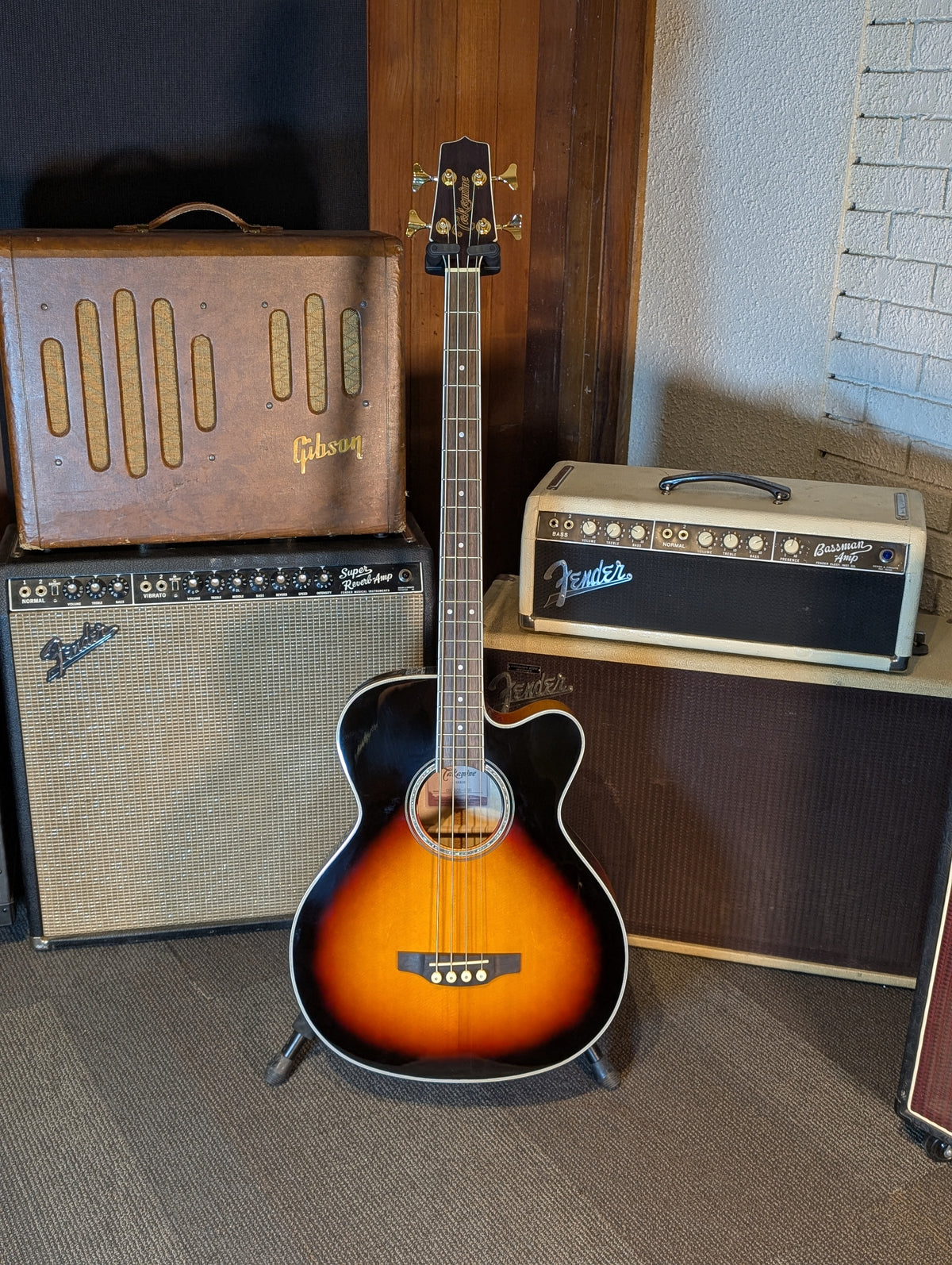 Takamine GB72CE-BSB Acoustic/Electric Bass Guitar (B-Stock)