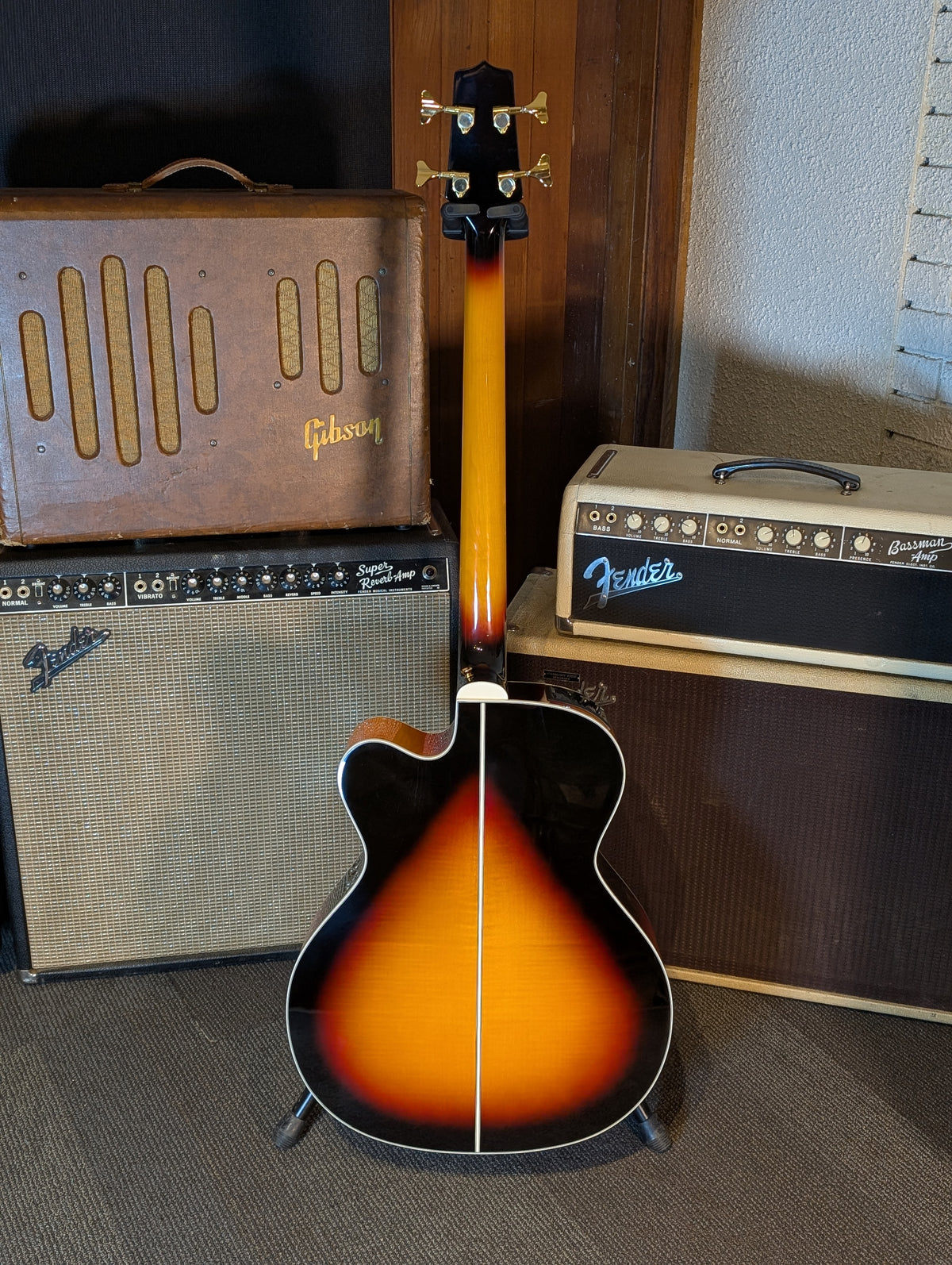 Takamine GB72CE-BSB Acoustic/Electric Bass Guitar (B-Stock)