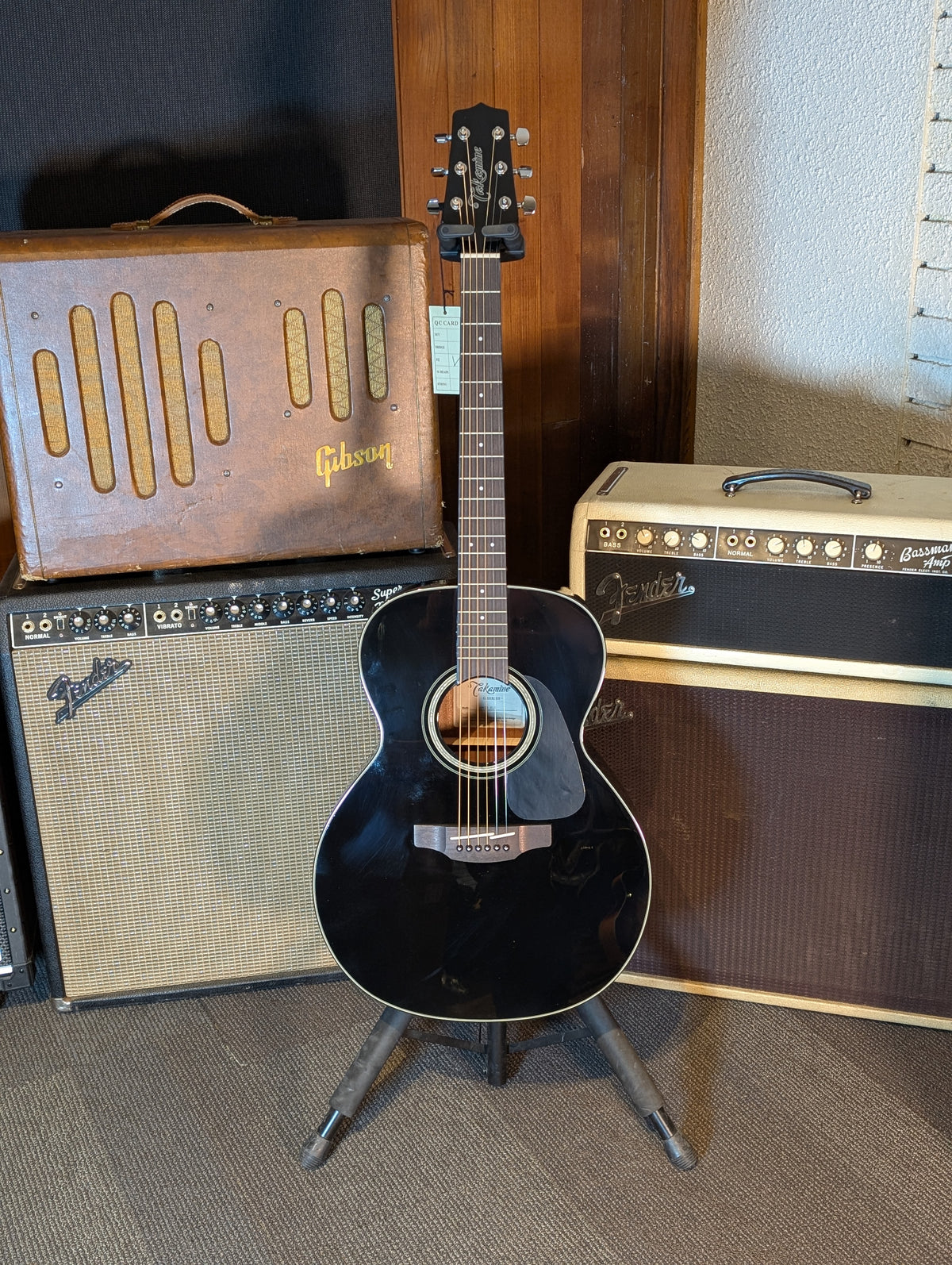Takamine GN30 NEX Acoustic Guitar - Black (B-Stock)