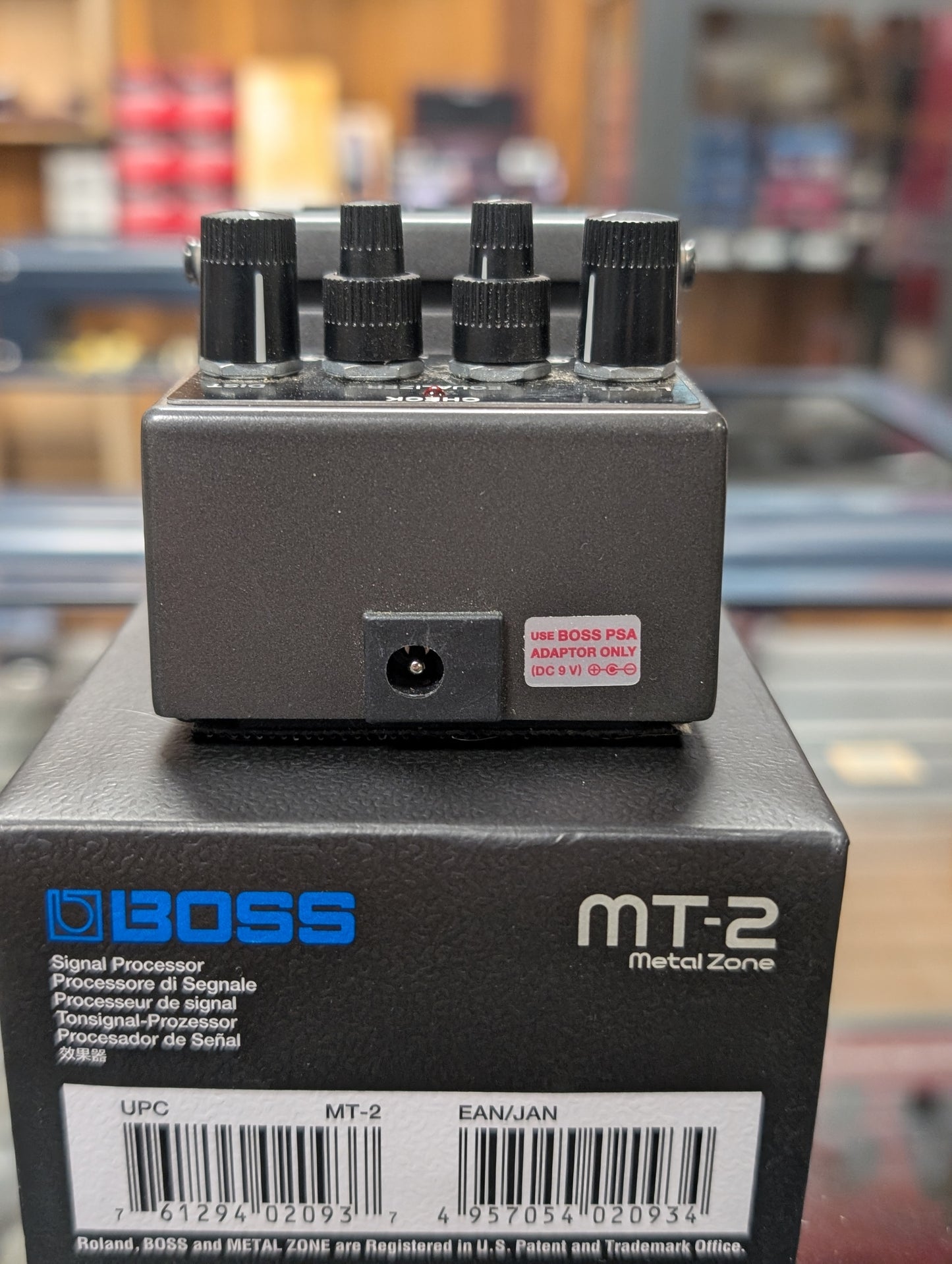 Boss MT-2 Metalzone Distortion Pedal w/Box (Used)