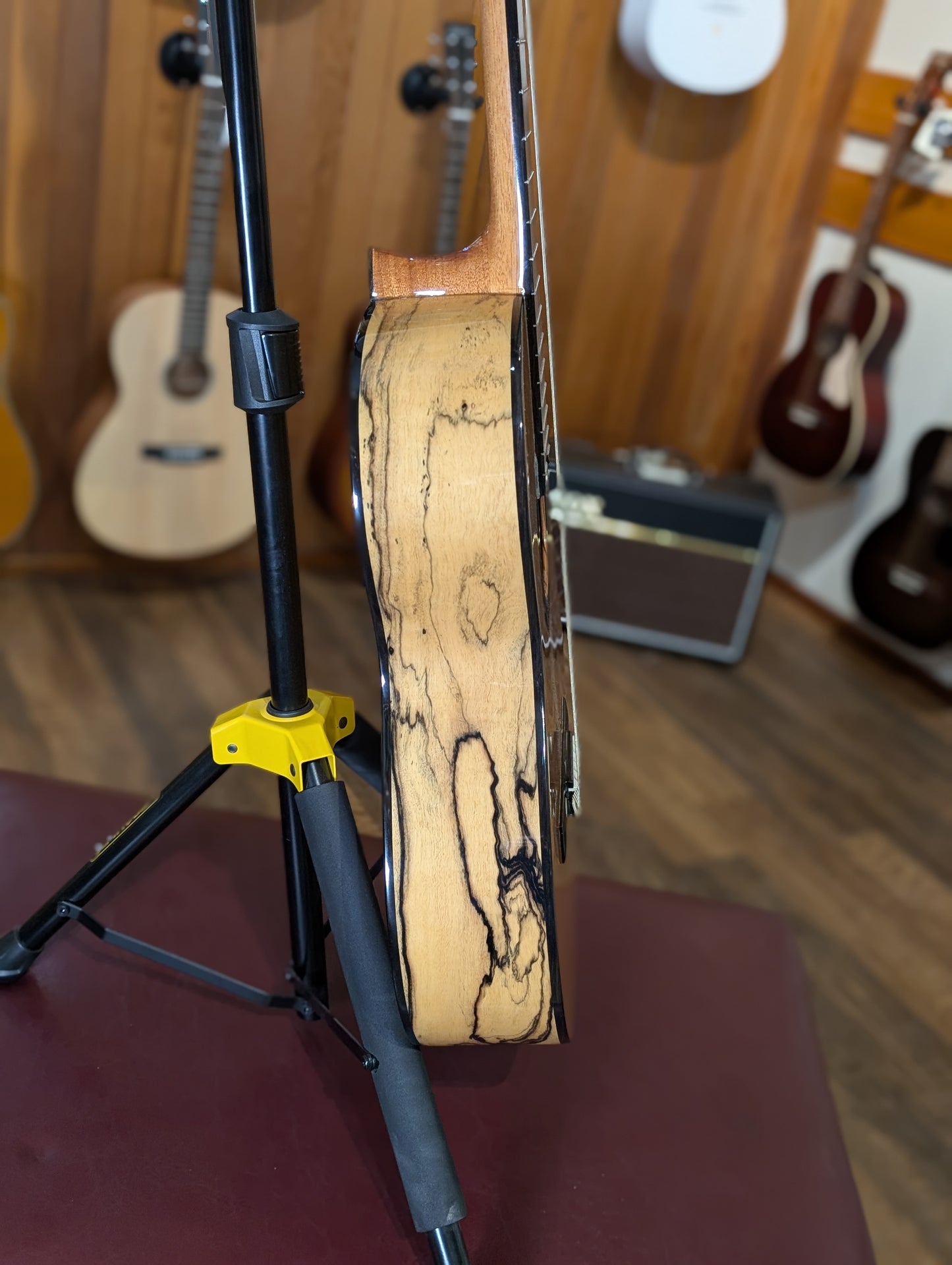 Alhambra 6 White Ebony Classical Guitar (Used)
