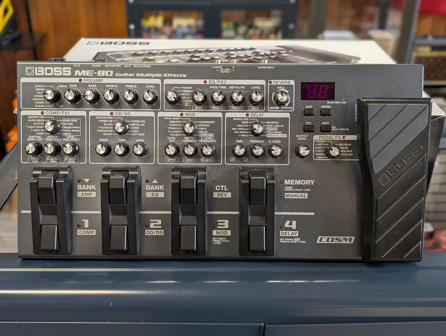 Boss ME-80 Multi Effects Pedal w/Box (Used)