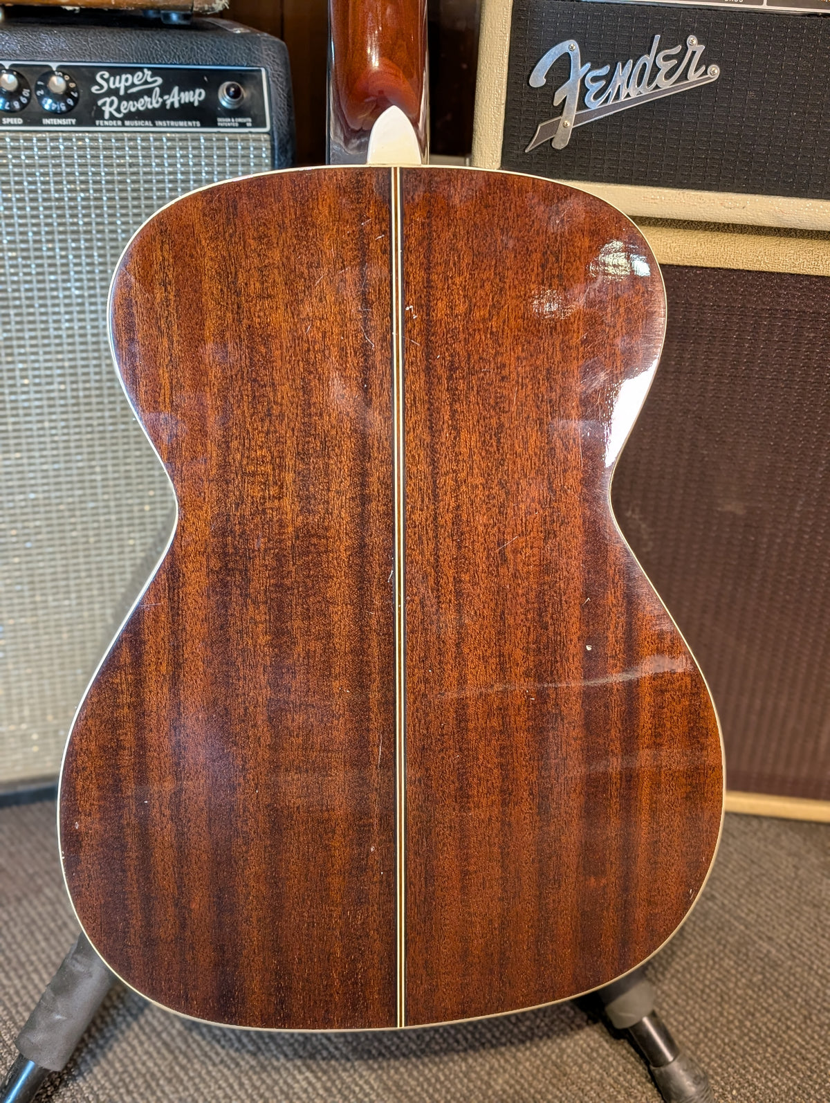 Yamaki AY270 Folk Acoustic Guitar w/Case (1970's)