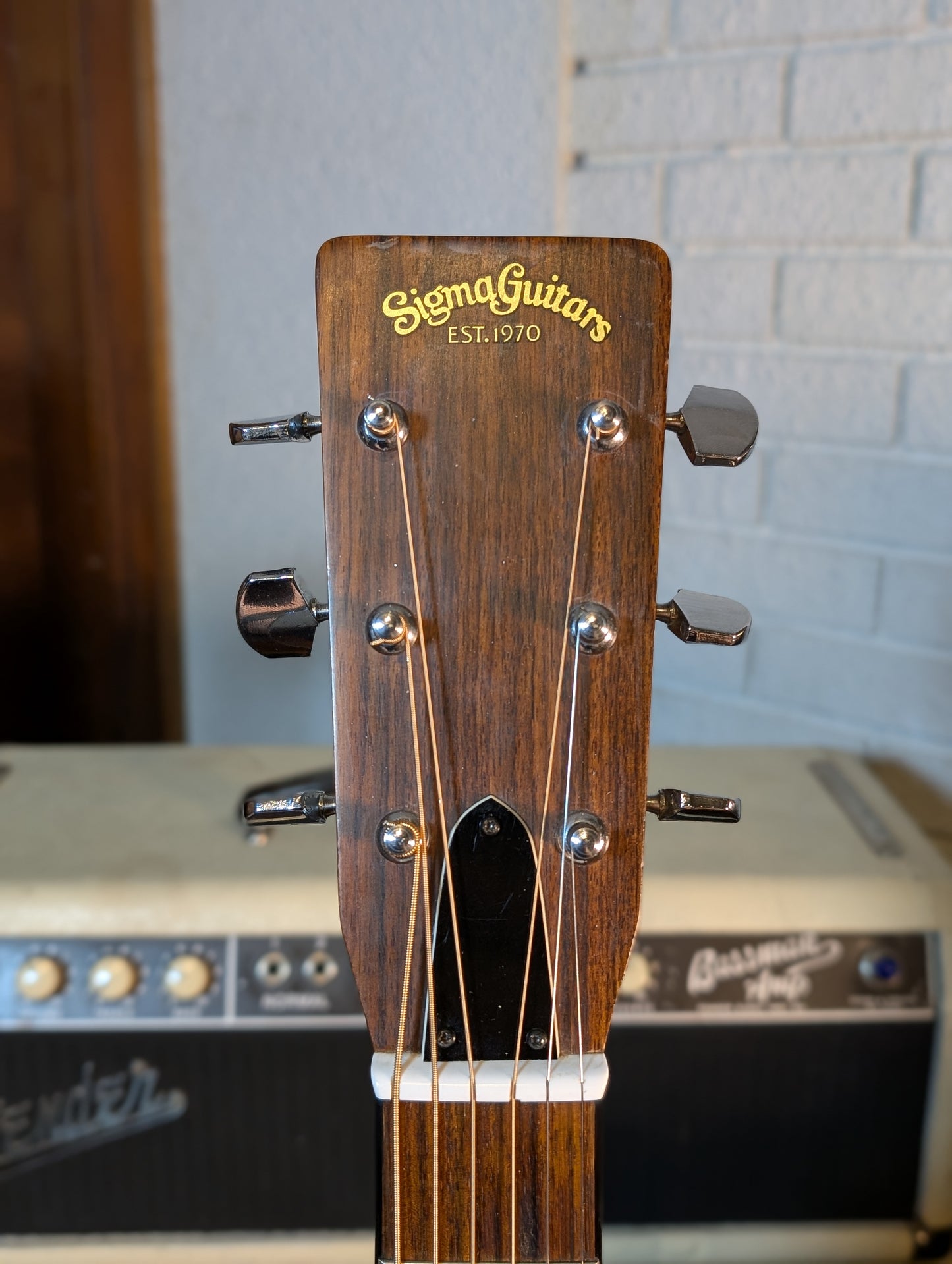 Sigma DM-5S Dreadnought Acoustic Guitar w/Case - Shaded Gloss Finish (1975-1978)