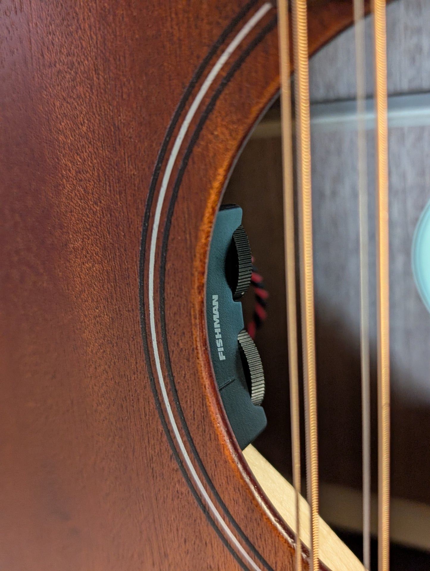 Godin Mahogany Folk 12-String Acoustic/Electric Guitar w/Gig Bag - Rustic Burst (Serial #053148000031)