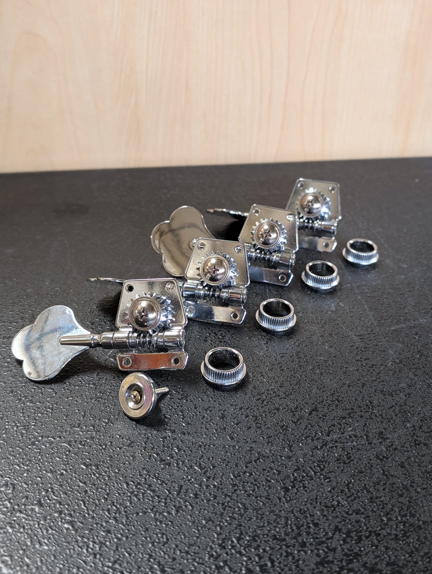 Squier Bass Machine Heads - Chrome (Used)