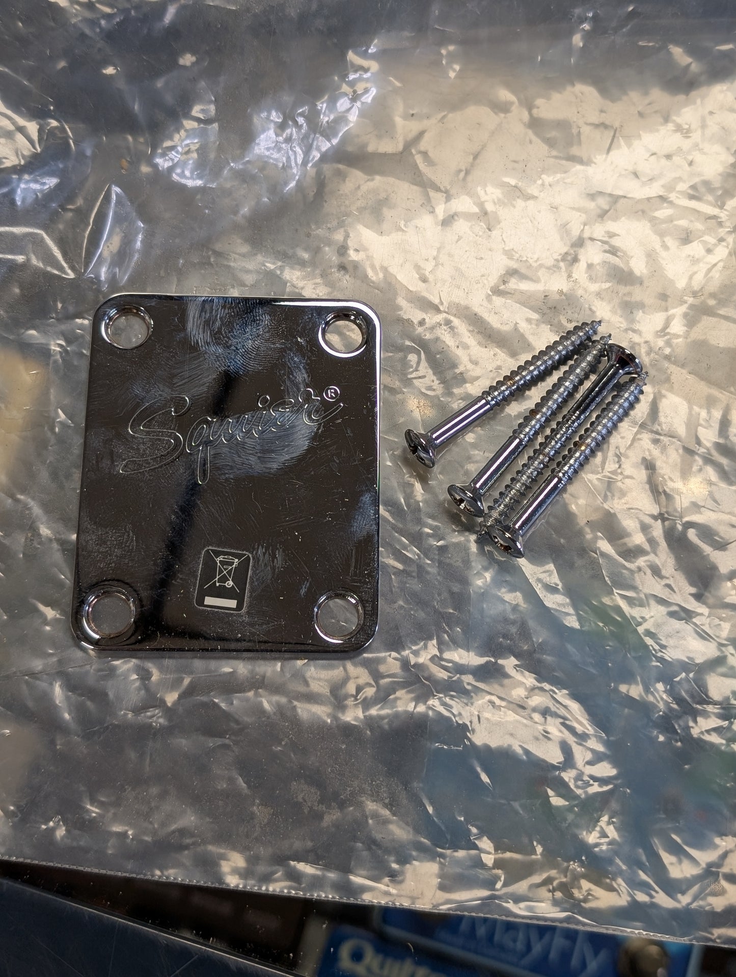 Squier Jazz Bass Body - Blue (Used)