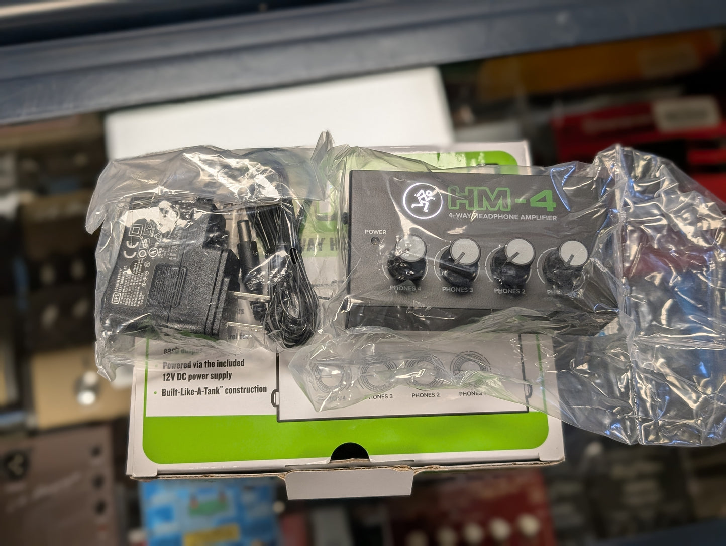 Mackie HM-4 4-Channel Headphone Amplifier (Used)