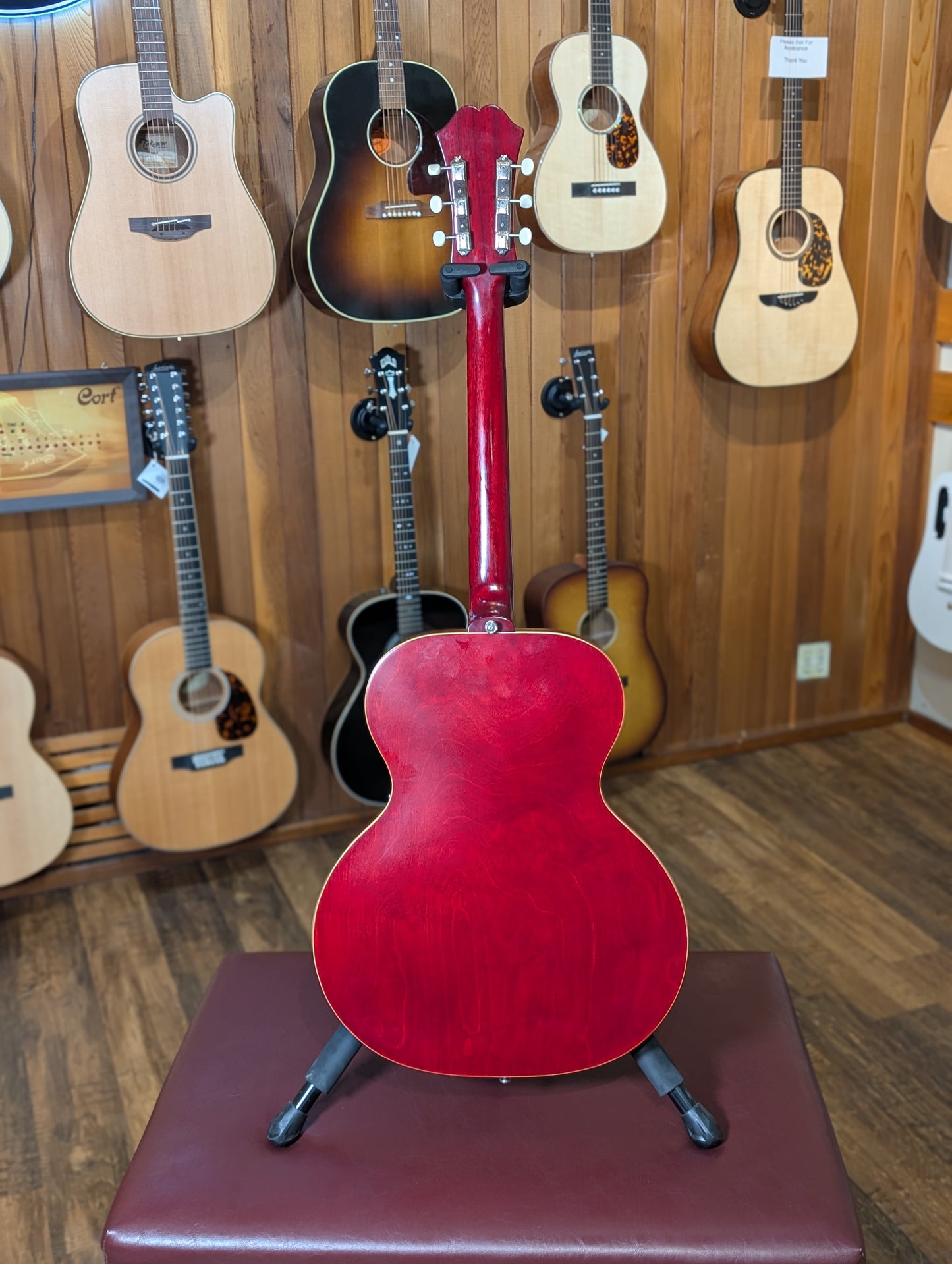 Epiphone Inspired By "1966" Century Archtop Electric Guitar w/Case - Aged Gloss Cherry (2016)