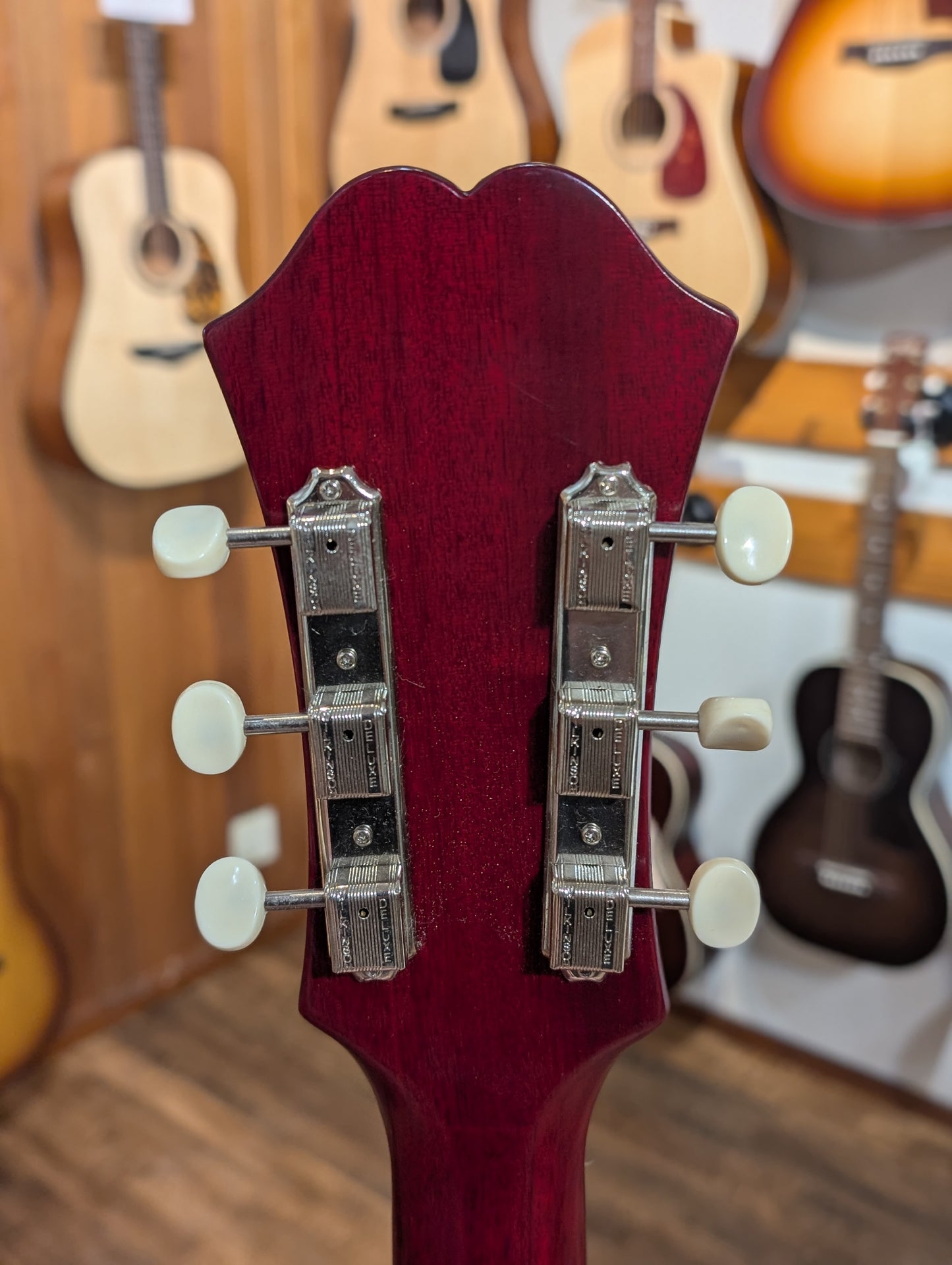 Epiphone Inspired By "1966" Century Archtop Electric Guitar w/Case - Aged Gloss Cherry (2016)
