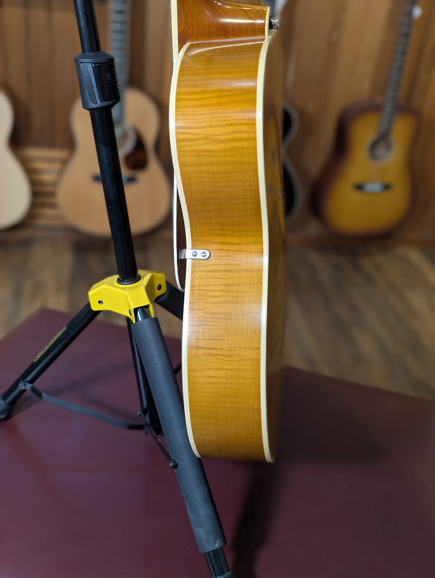 Epiphone Masterbilt Zenith Classic Acoustic/Electric Archtop Guitar w/Case - Vintage Natural (2016)