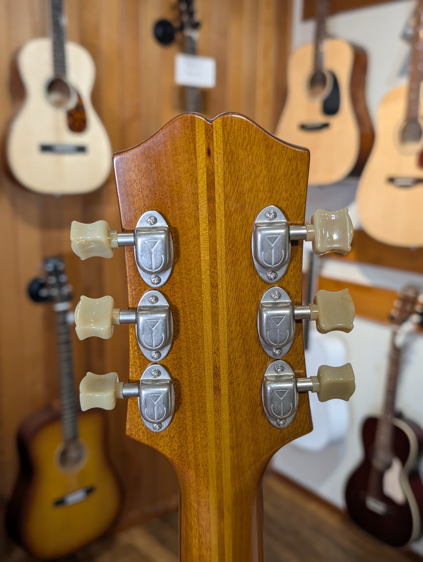 Epiphone Masterbilt Zenith Classic Acoustic/Electric Archtop Guitar w/Case - Vintage Natural (2016)