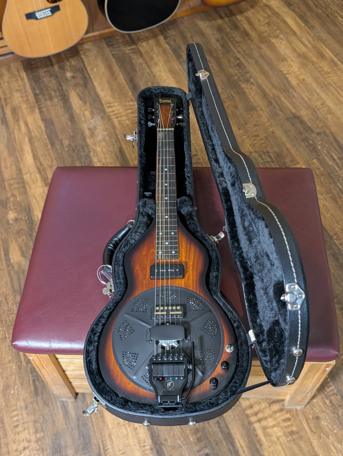 Beard Road-O-Phonic Lap Steel Guitar w/Case - Tobacco Sunburst (2021)