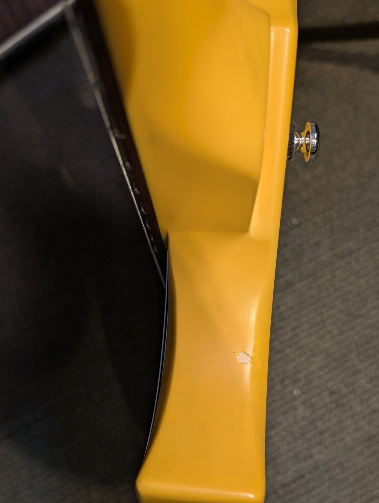 Reverend Mike Watt Wattplower Shortscale Bass Guitar - Satin Watt Yellow (Used)