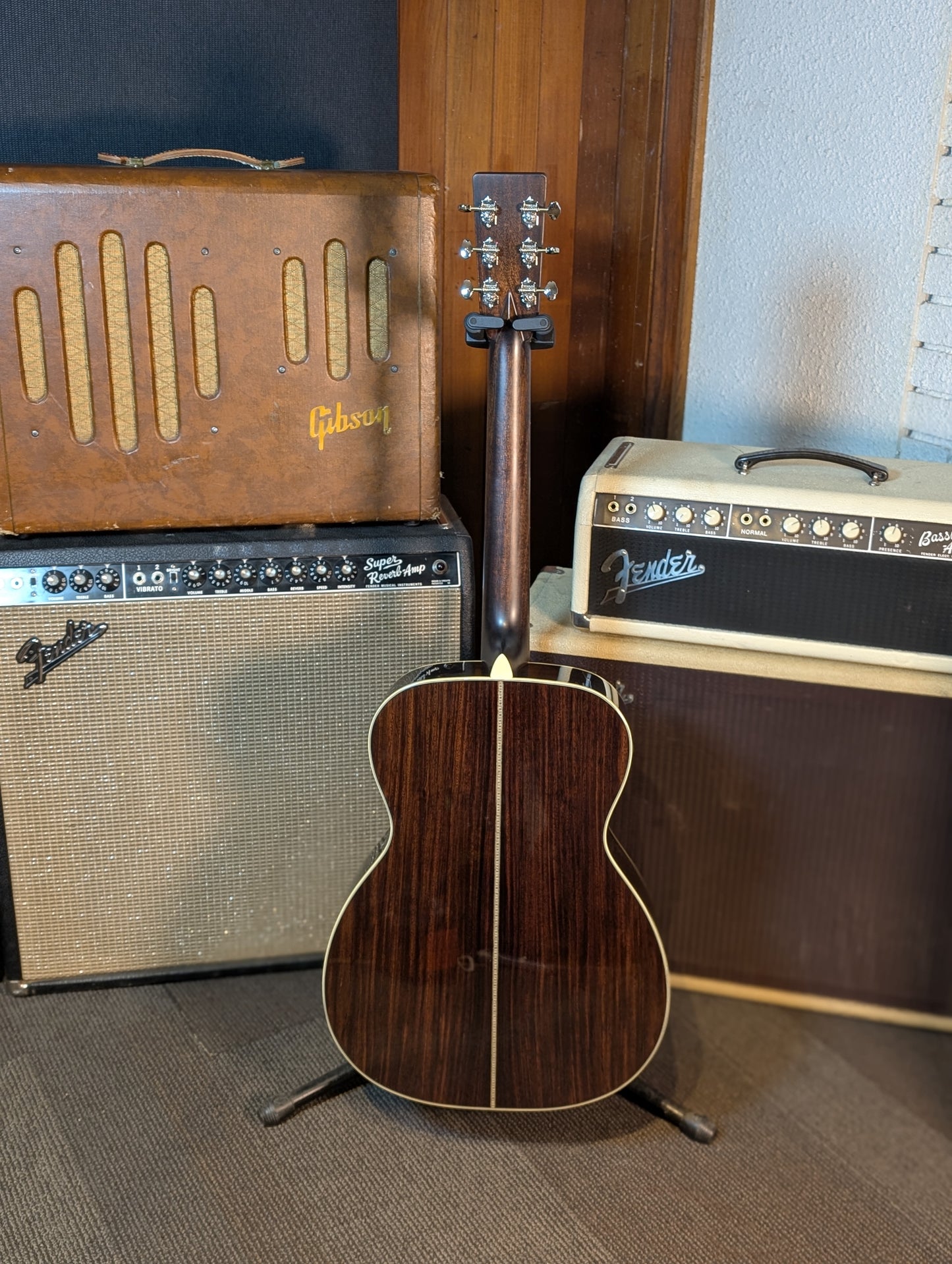 Eastman E20OM Thermo-Cure Acoustic Guitar w/Case - Thermo-Cure Natural (Serial #M2403136)