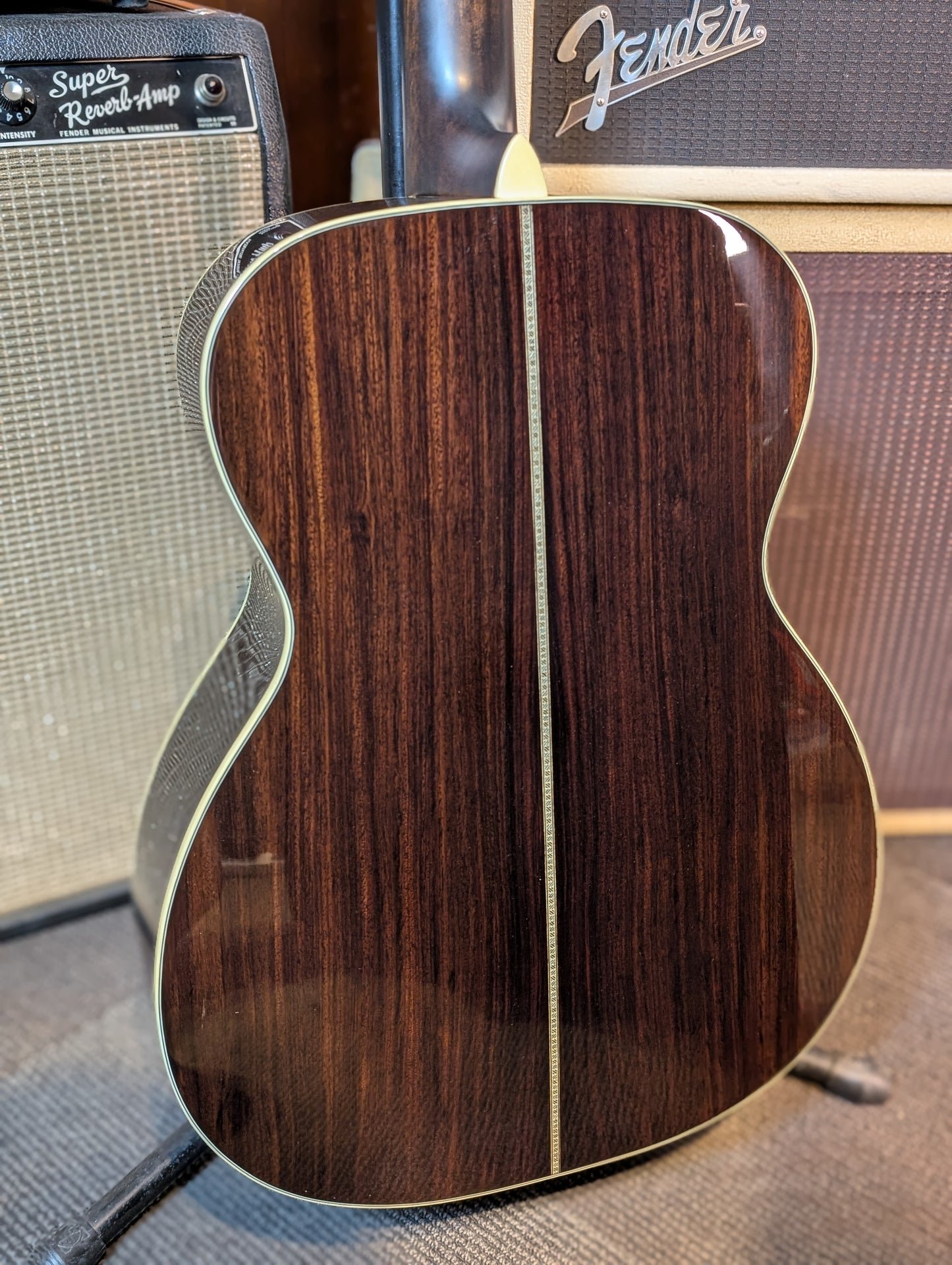 Eastman E20OM Thermo-Cure Acoustic Guitar w/Case - Thermo-Cure Natural (Serial #M2403136)