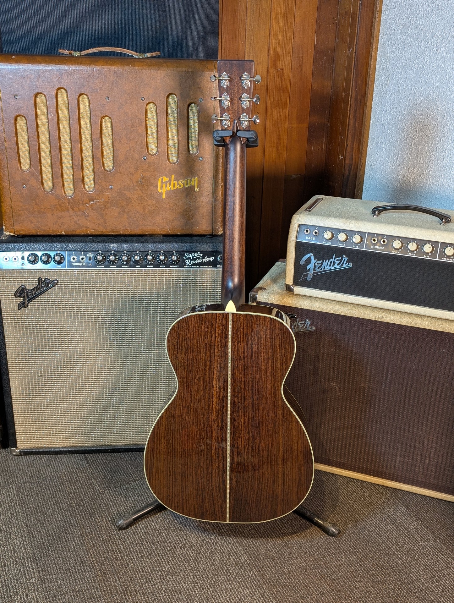 Eastman E20OM Thermo-Cure Acoustic Guitar w/Case - Thermo-Cure Natural (Serial #M2404833)