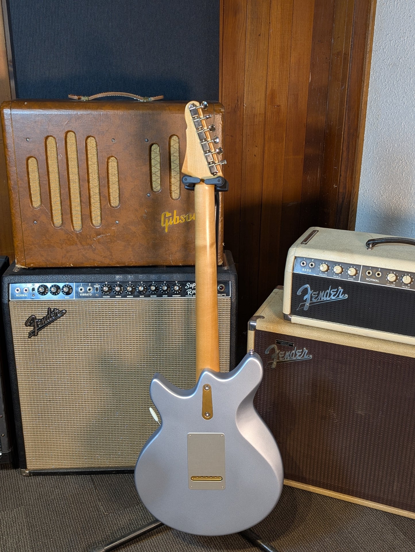 Eastman Fullertone DC'62 Electric Guitar w/Gig Bag - Ice Blue Metallic (Serial #F2500120)