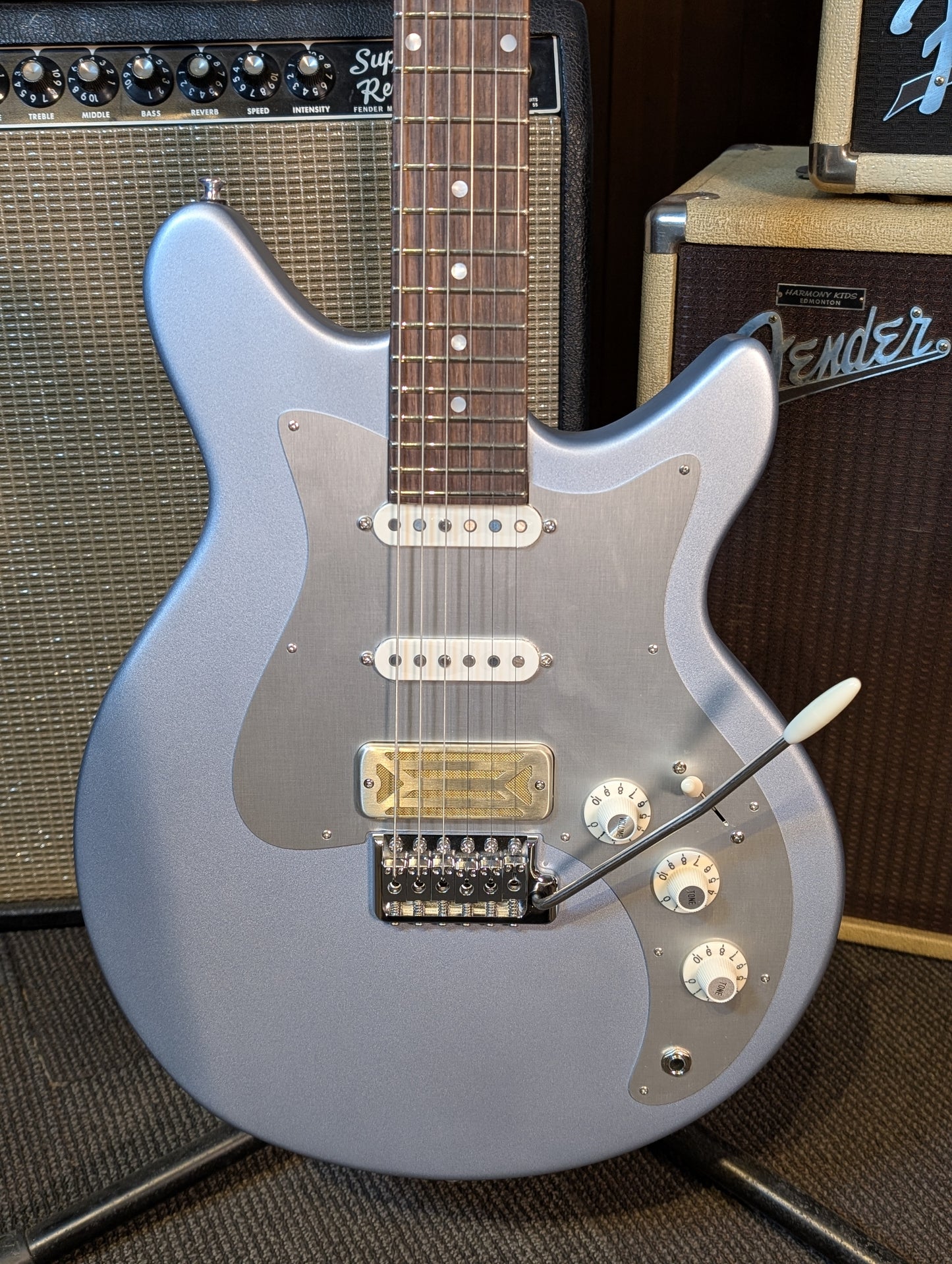 Eastman Fullertone DC'62 Electric Guitar w/Gig Bag - Ice Blue Metallic (Serial #F2500120)