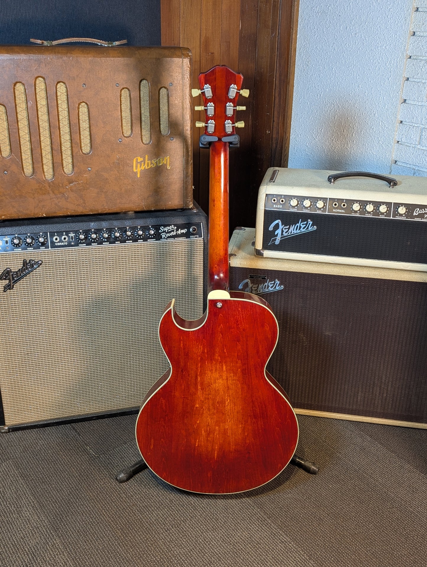 Eastman T49D/TV Hollowbody Archtop Electric Guitar w/Case - Vintage Classic Finish (Serial #P2400105)