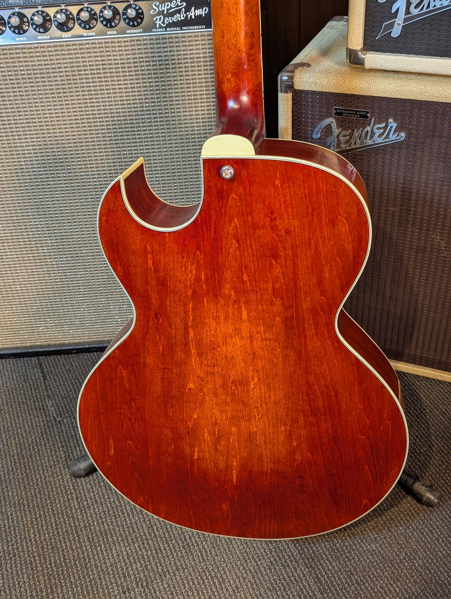 Eastman T49D/TV Hollowbody Archtop Electric Guitar w/Case - Vintage Classic Finish (Serial #P2400105)