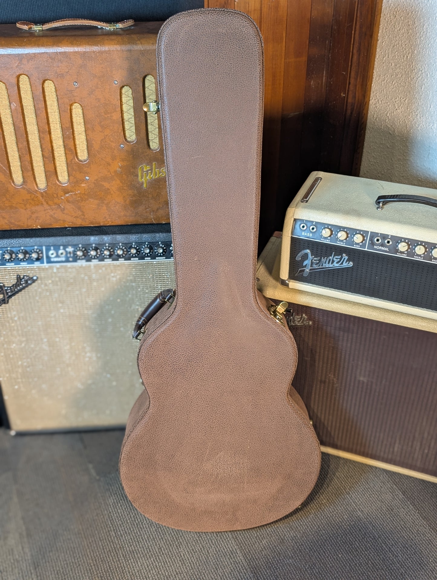 Eastman T49D/TV Hollowbody Archtop Electric Guitar w/Case - Vintage Classic Finish (Serial #P2400105)
