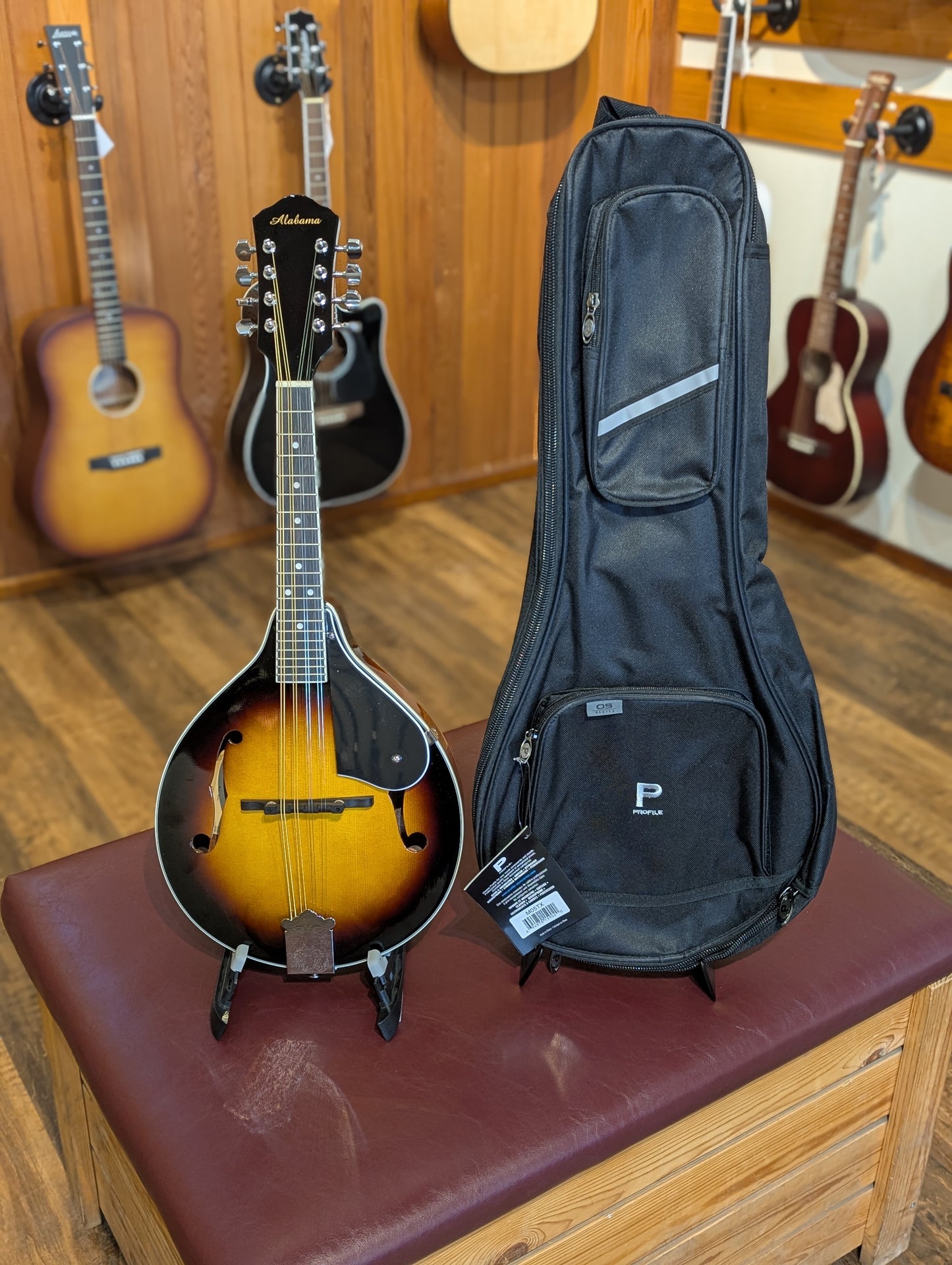 Alabama ALM25 A-Style Mandolin Bundle